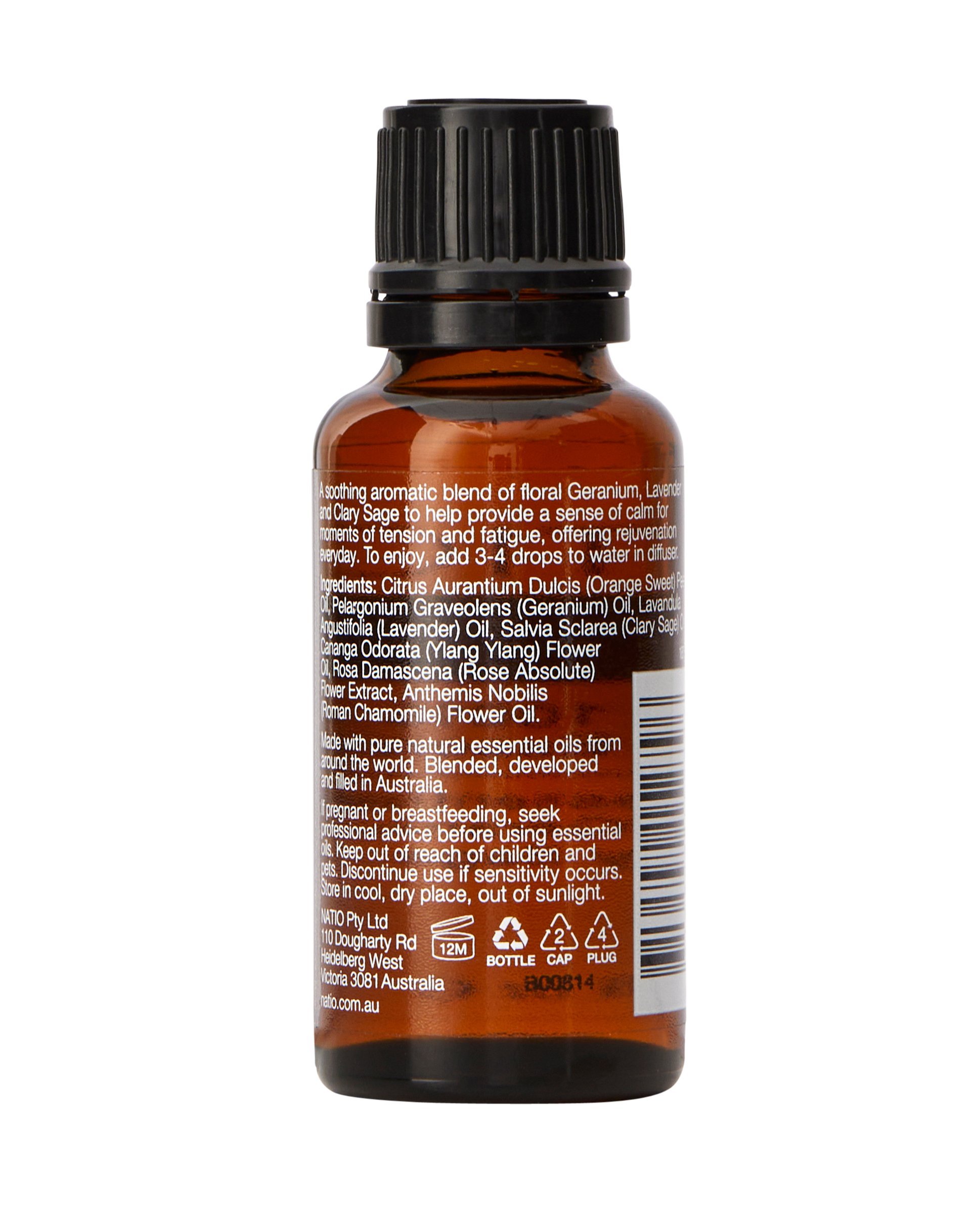 Natio Wellbeing Pure Essential Oil Blend - Balance 25ml - Image 2