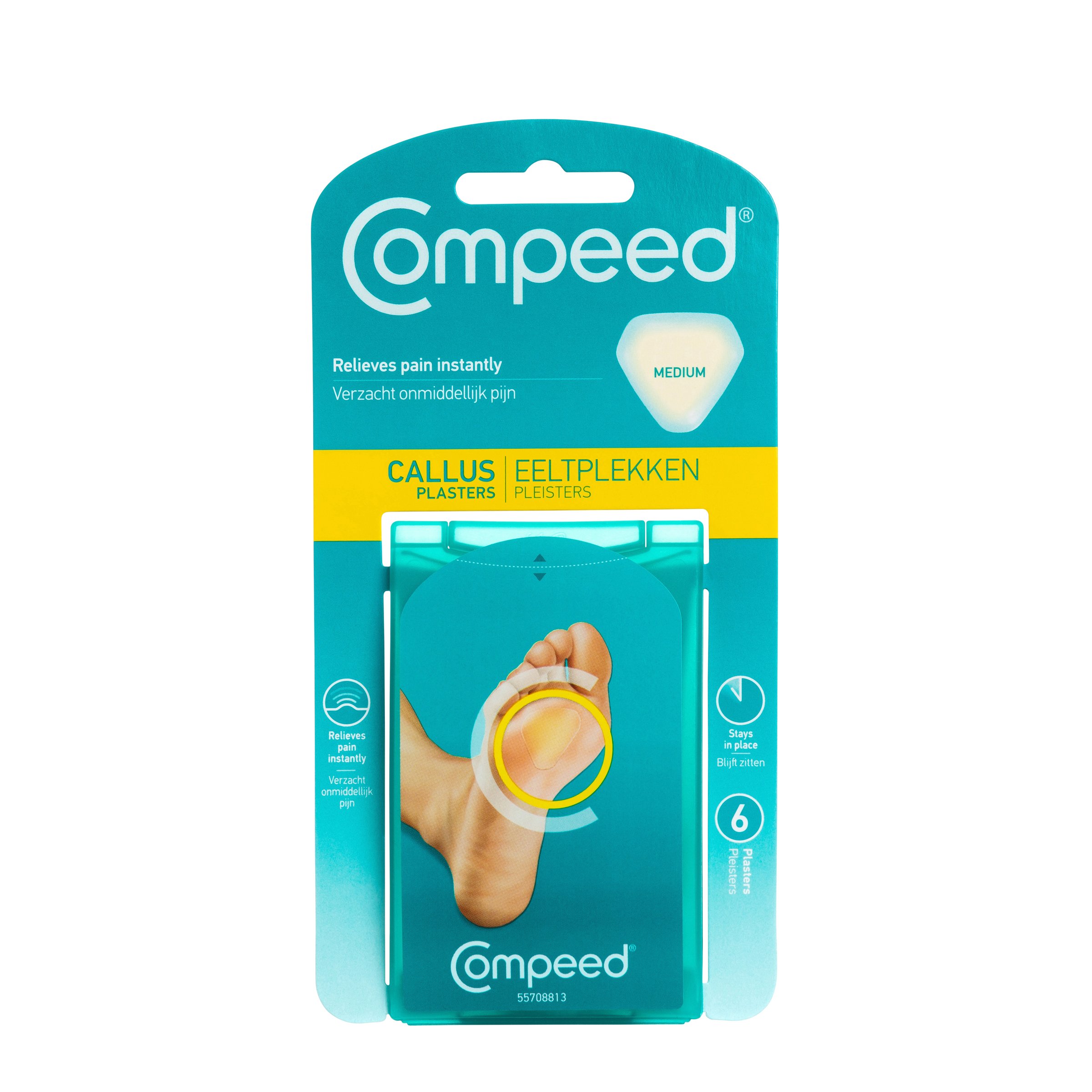 Compeed Callus Plaster Medium 6 pack - Image 1