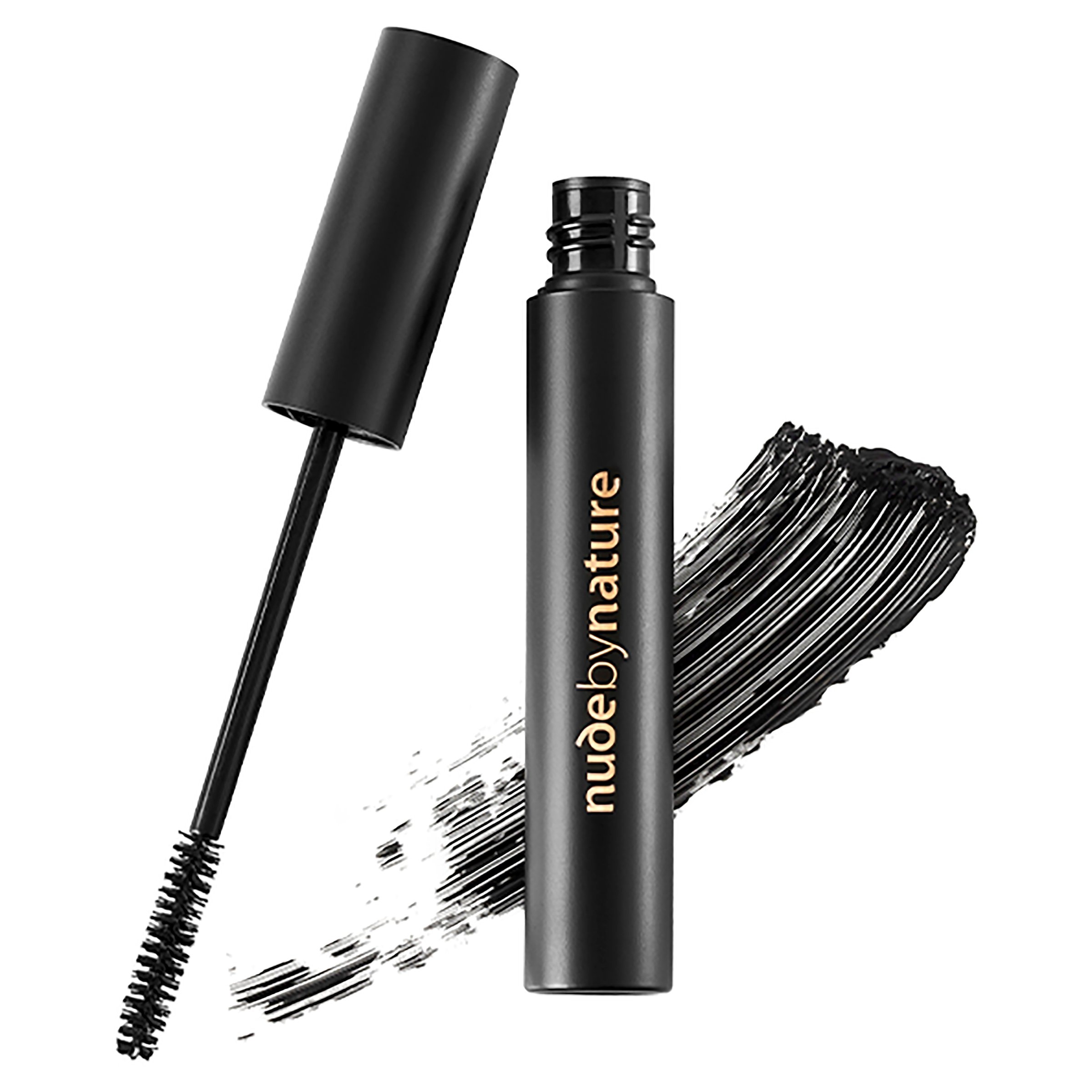 Nude By Nature Awaken Lengthening Mascara 01 Black 8ml - Image 3