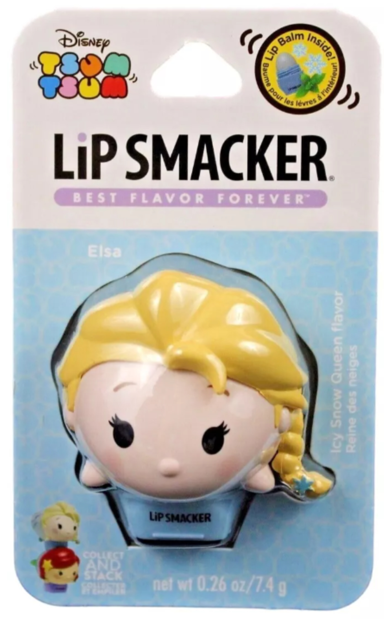 Lip Smacker Lip Balm Tsum Tsum Collectable Frozen Elsa 1 each - Image 1
