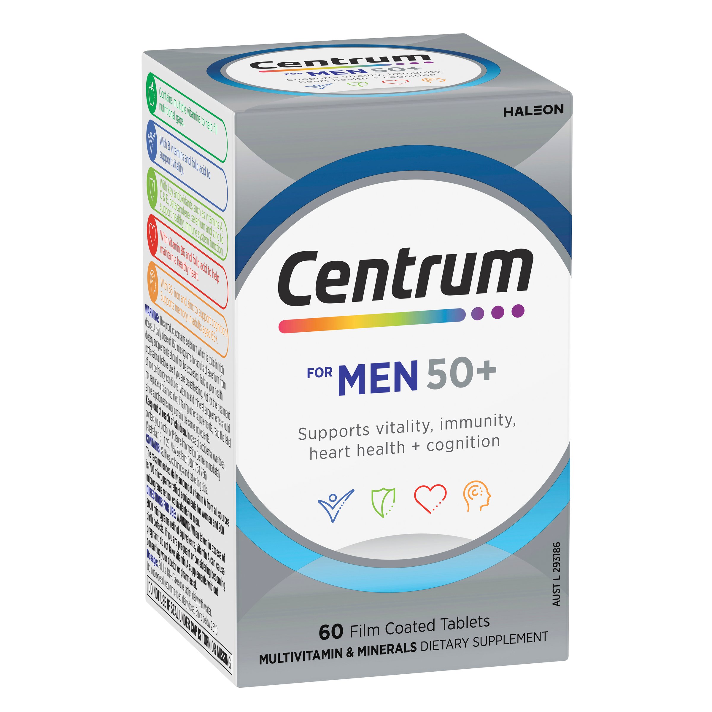 Centrum For Men 50+ 60 tablets - Image 6