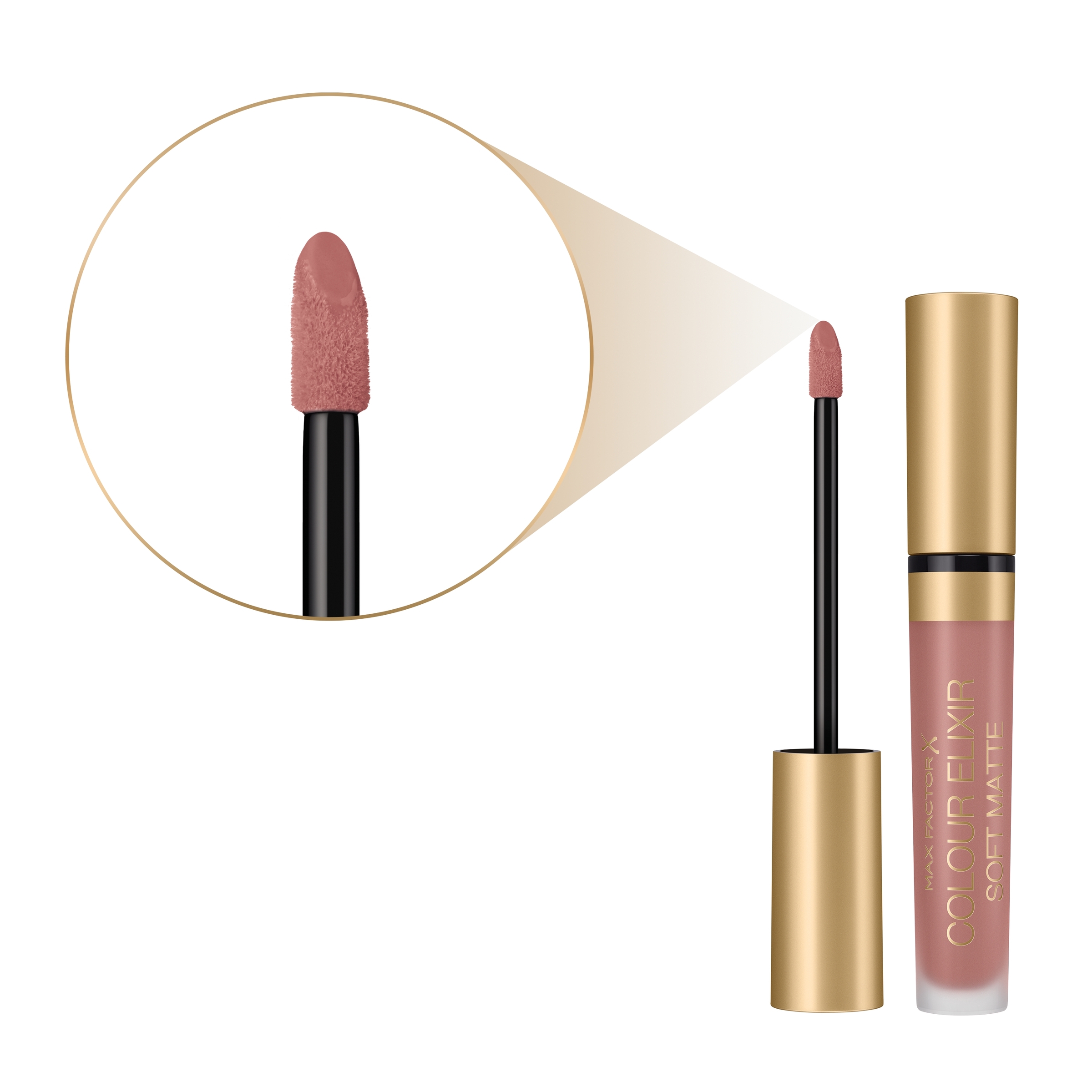 Max Factor Colour Elixir Soft Matte Liquid Lip 005 Sand Cloud 1 each - Image 4