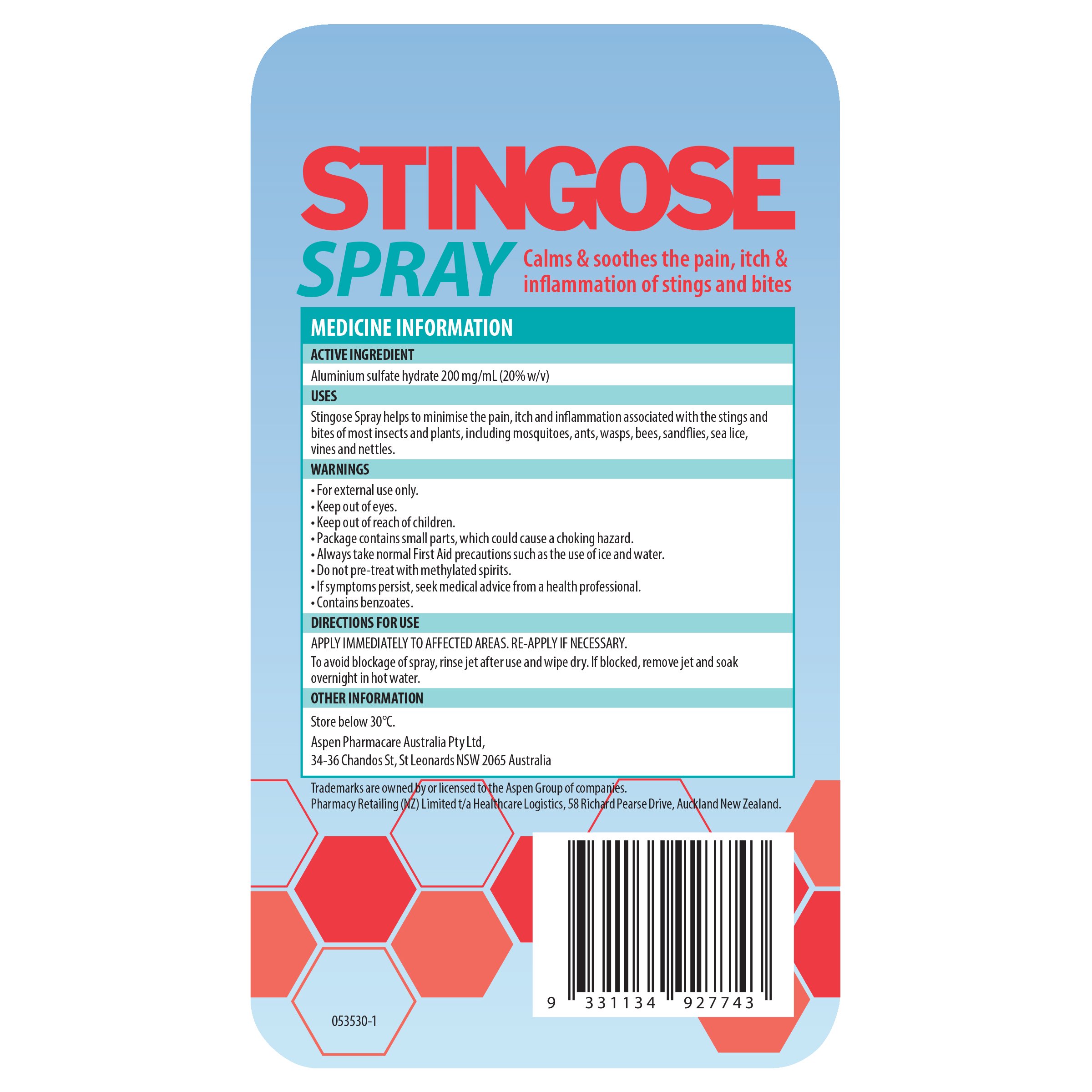 Stingose Spray 25ml - Image 2