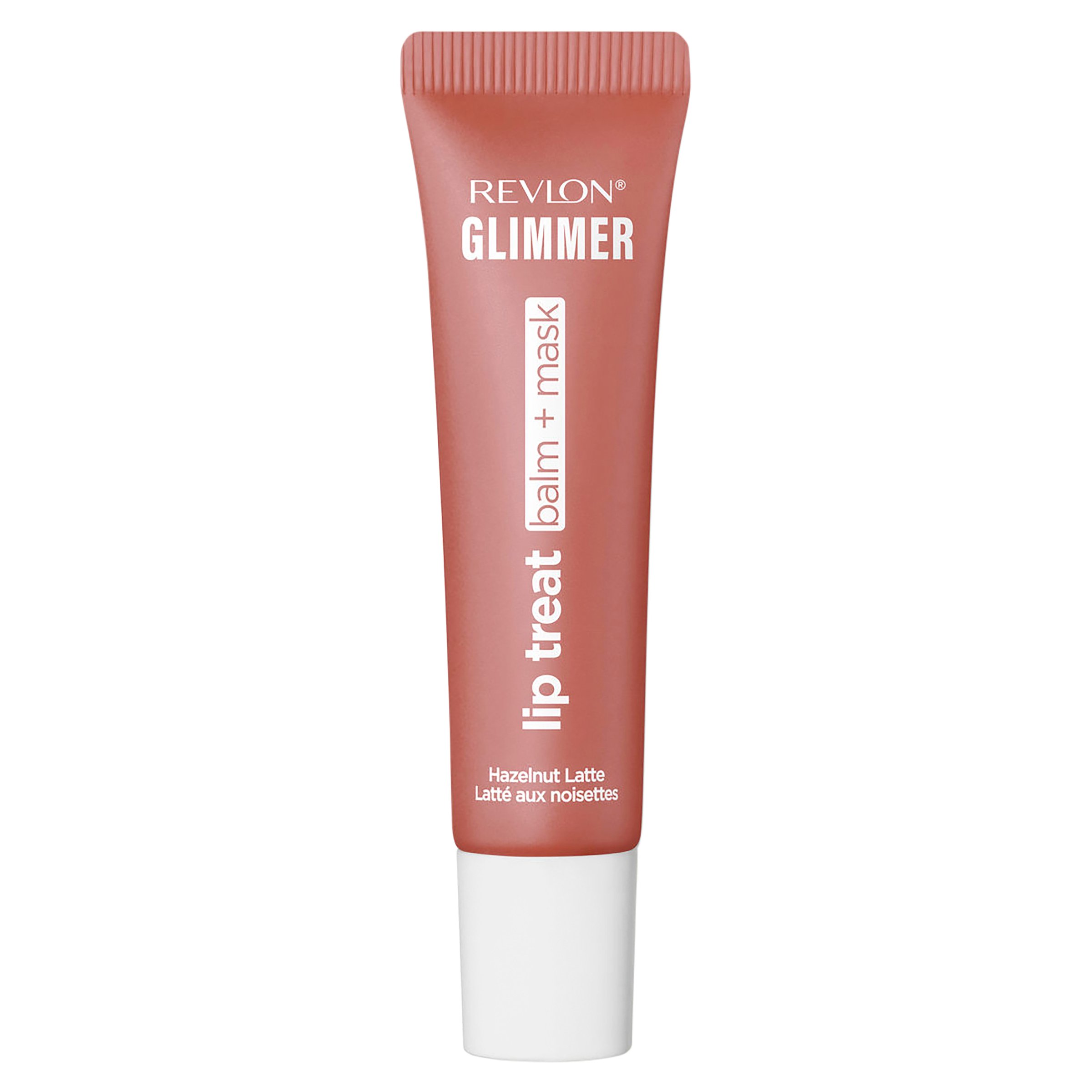 Revlon Glimmer Lip Treat Balm + Mask Hazelnut Latte 12ml - Image 1