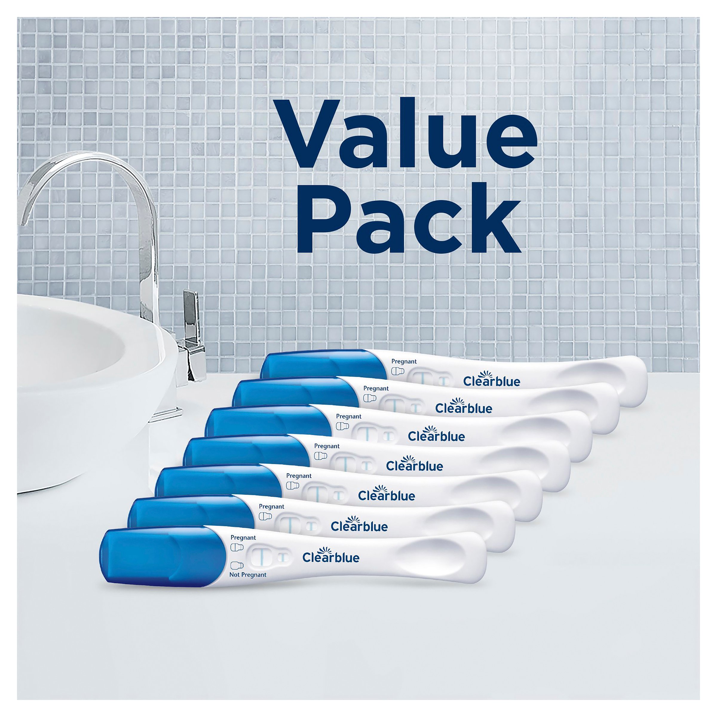 Clearblue Ultra Early Pregnancy Test Value Pack 7 pack - Image 3