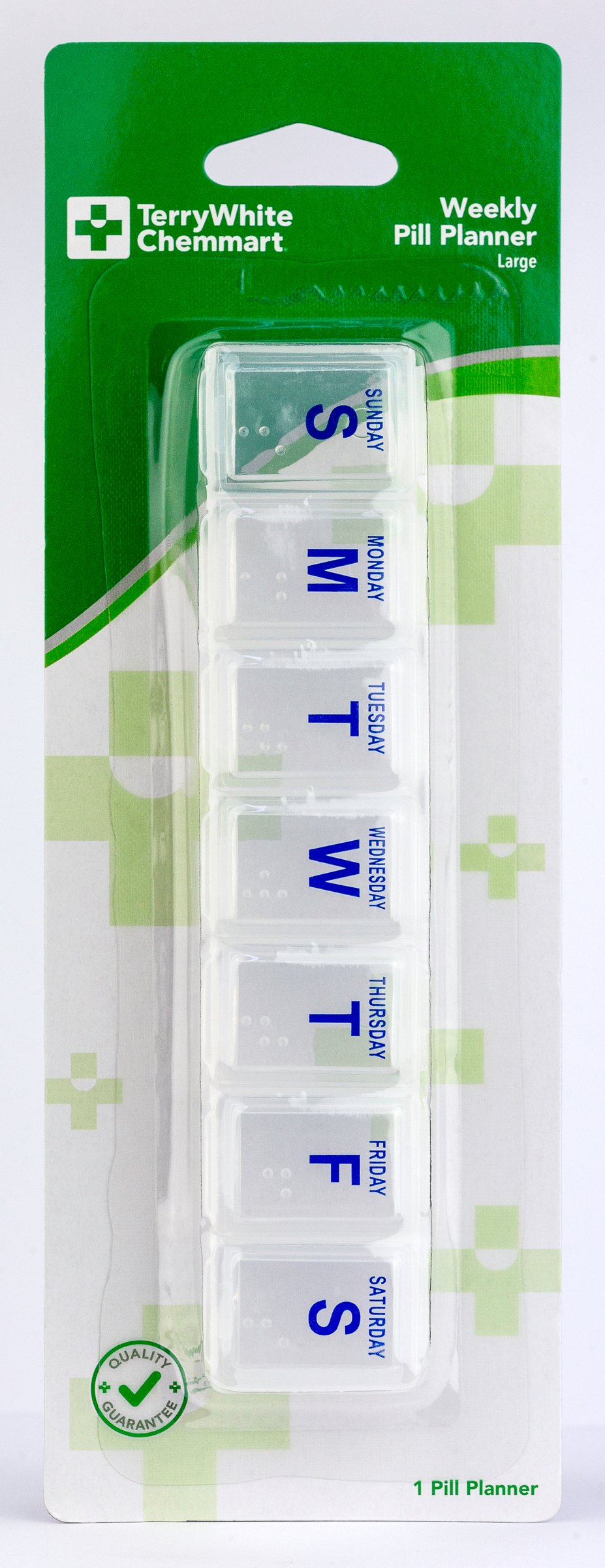 TerryWhite Chemmart Weekly Large Pill Planner 1 pack