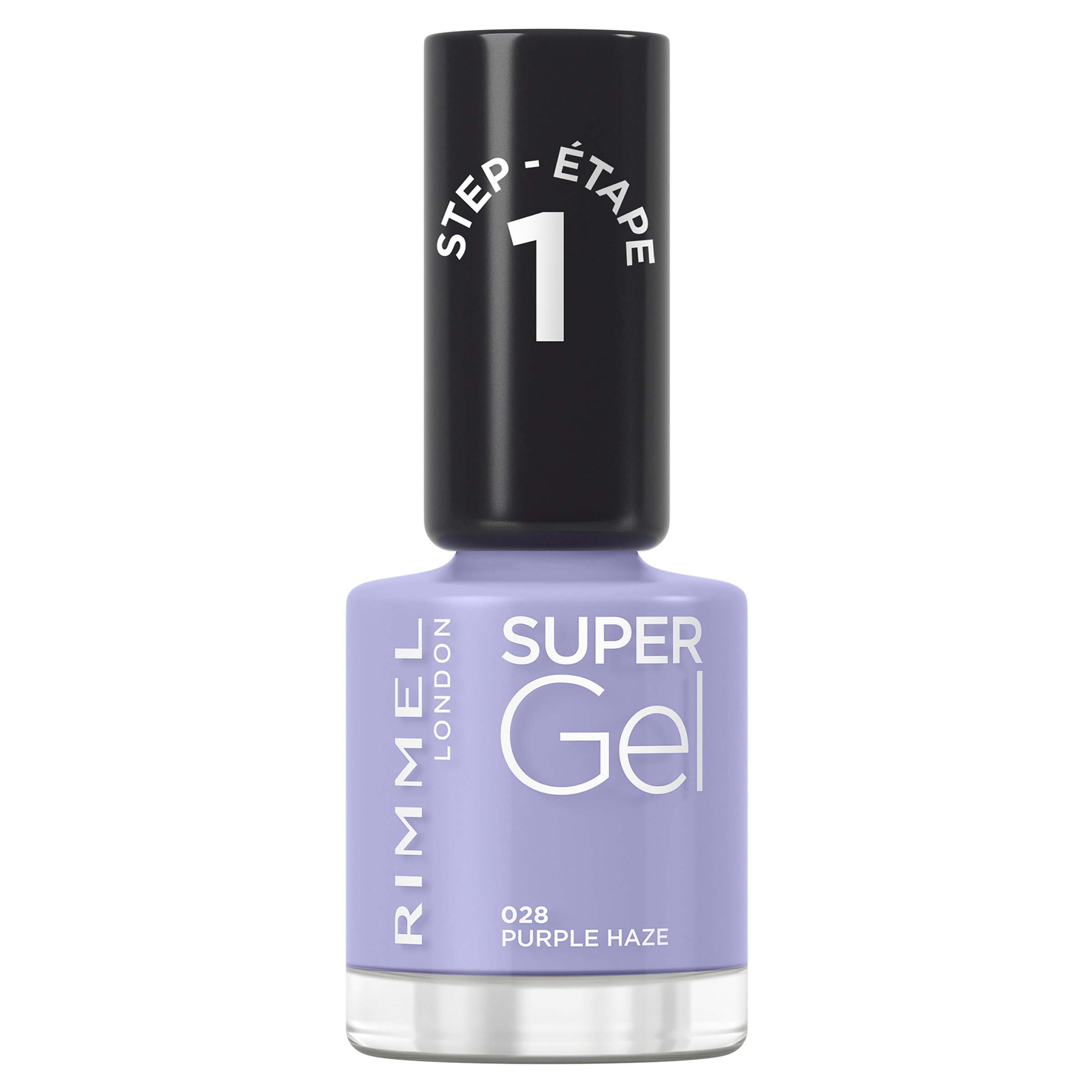 Rimmel Supergel Nail Polish 028 Purple Haze 1 each - Image 1