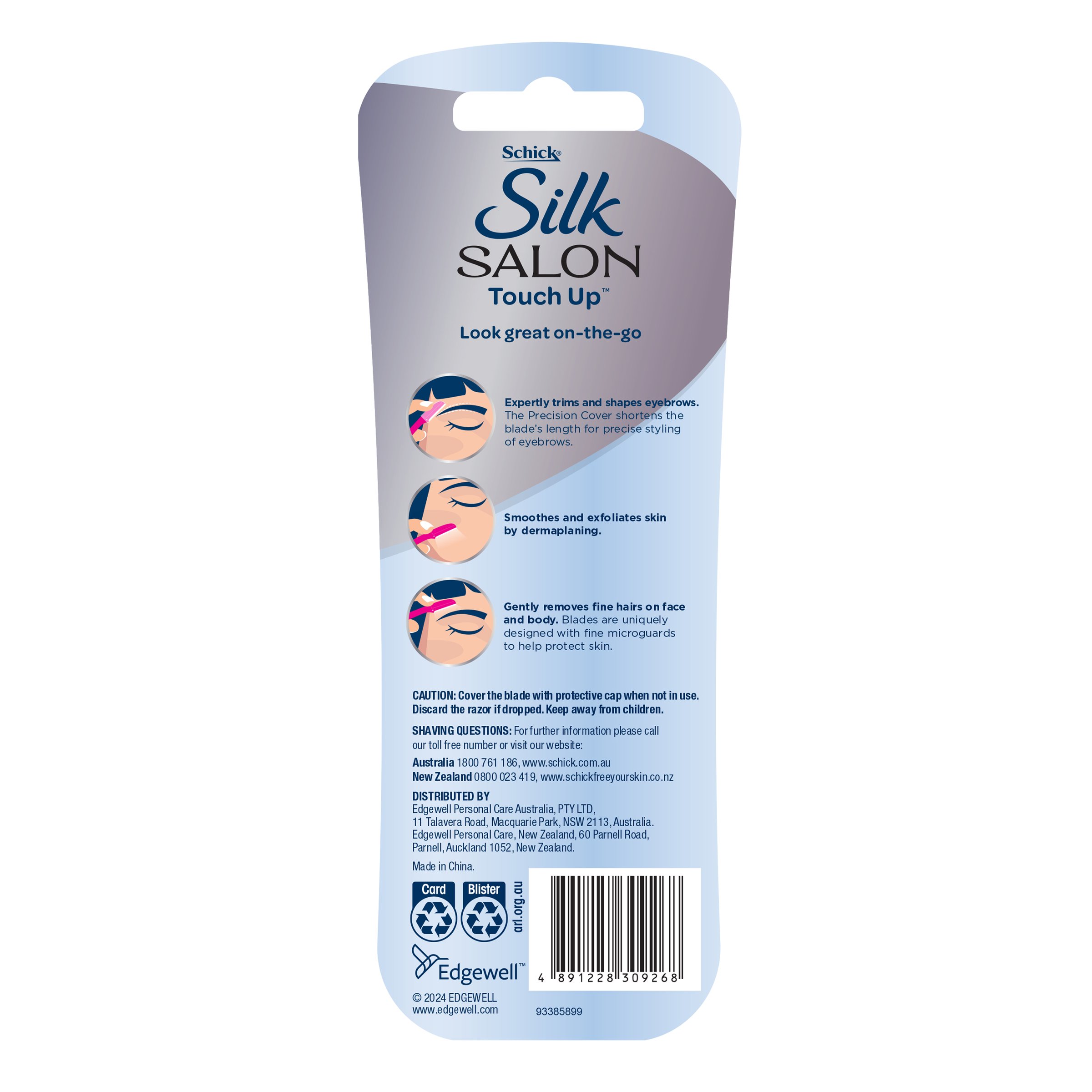 Schick Silk Salon Touch Up Disposable Razors 3 pack - Image 2
