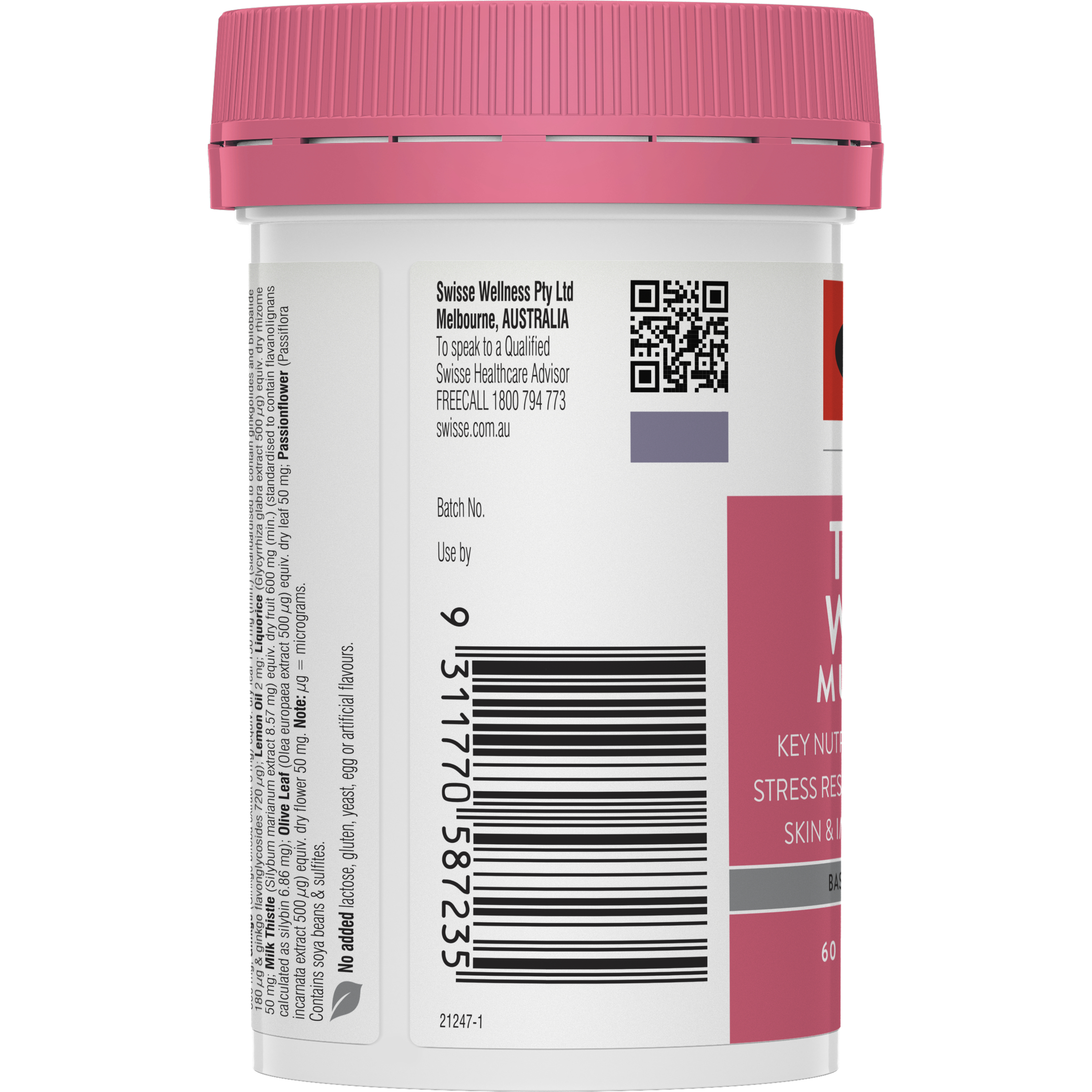 Swisse Ultivite Teenage Women's Multivitamin 60 tablets - Image 3