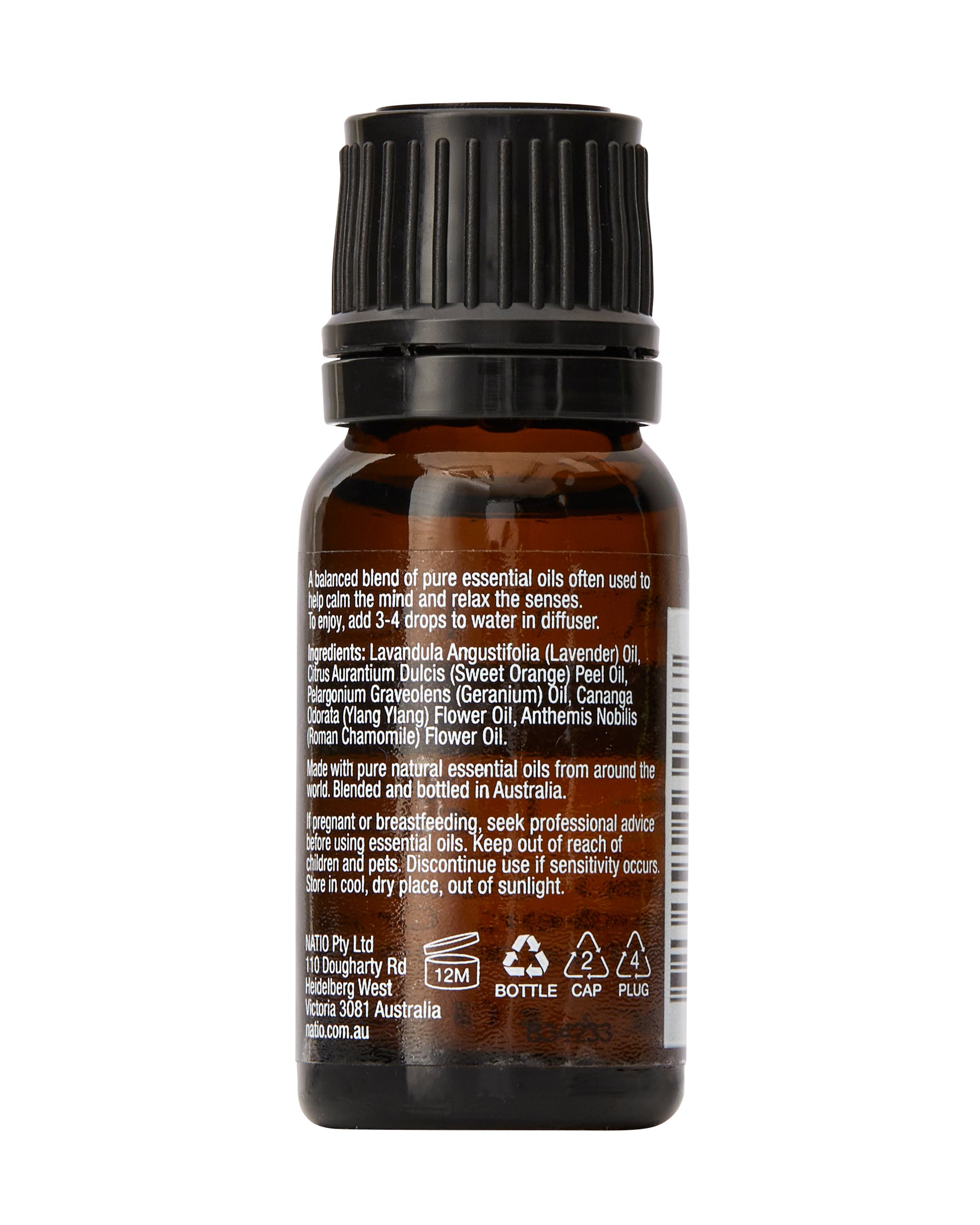 Natio Wellbeing Pure Essential Oil Blend - Harmony 10ml - Image 2