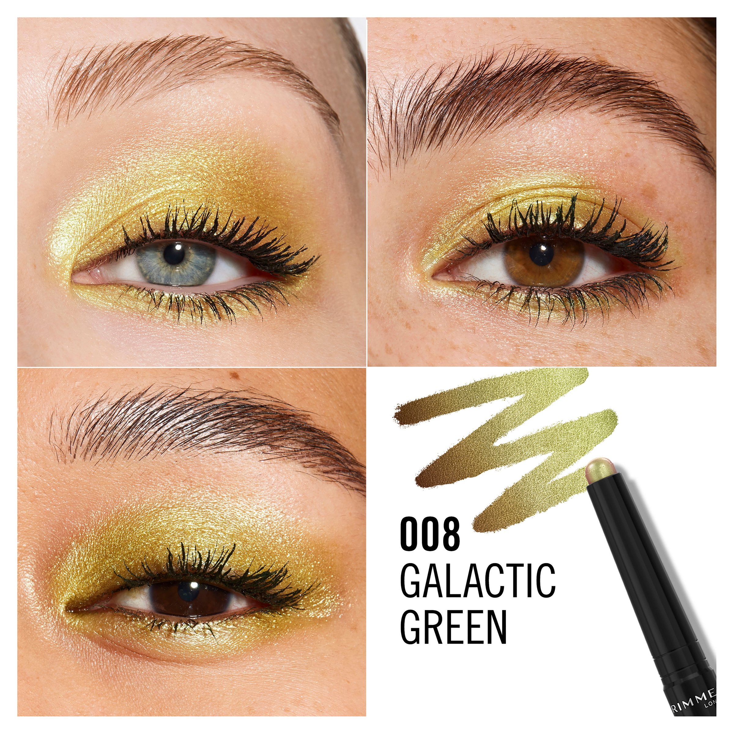 Rimmel Wonder'Last Shadow Stick 008galacticgreen 1 each - Image 5