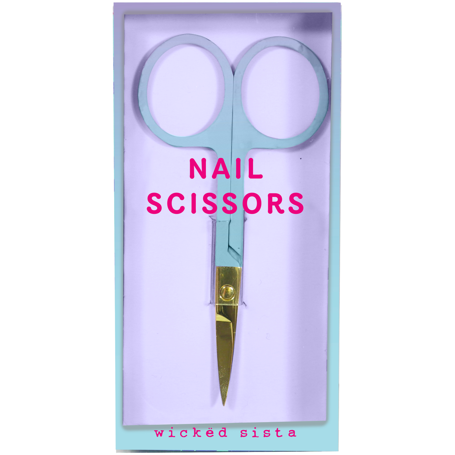 Wicked Sista Nail Scissors 1 piece - Image 1