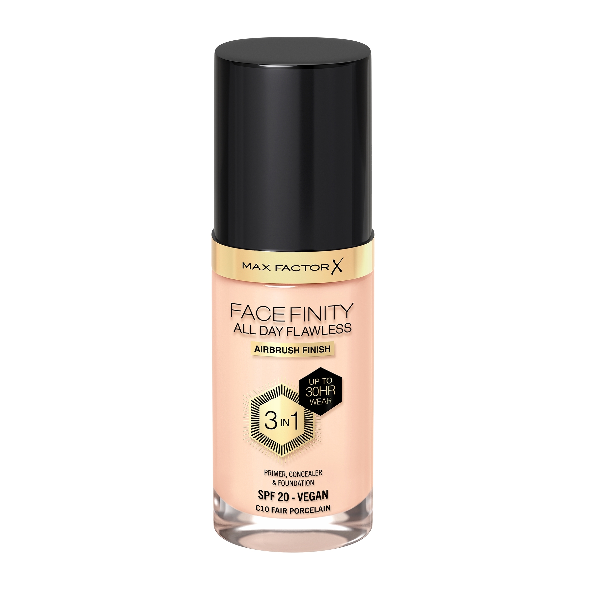 Max Factor Facefinity All Day Flawless D5 Free Foundation Fair Porcelain 10 - Image 6