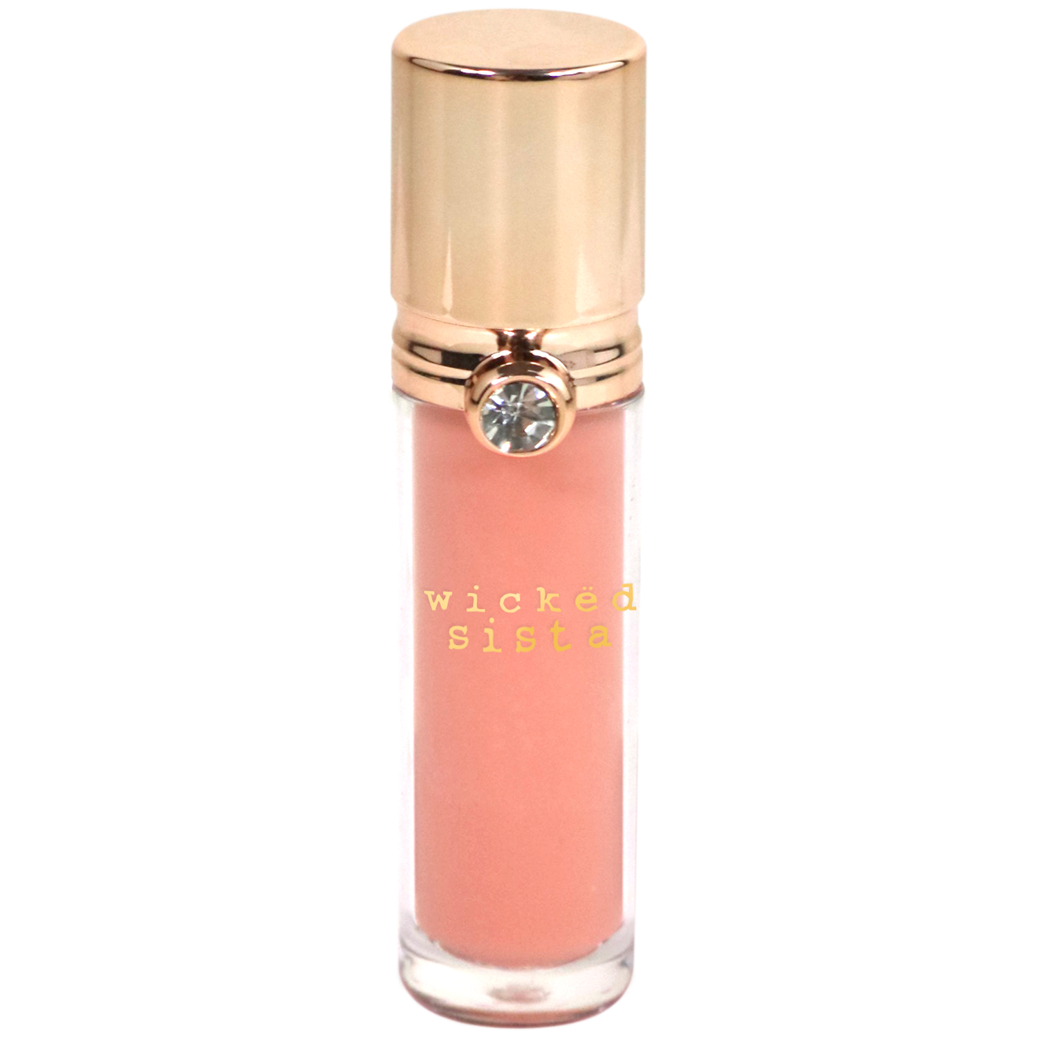 Wicked Sista Moisturising Lip Gloss Champagne Pink 4.3ml