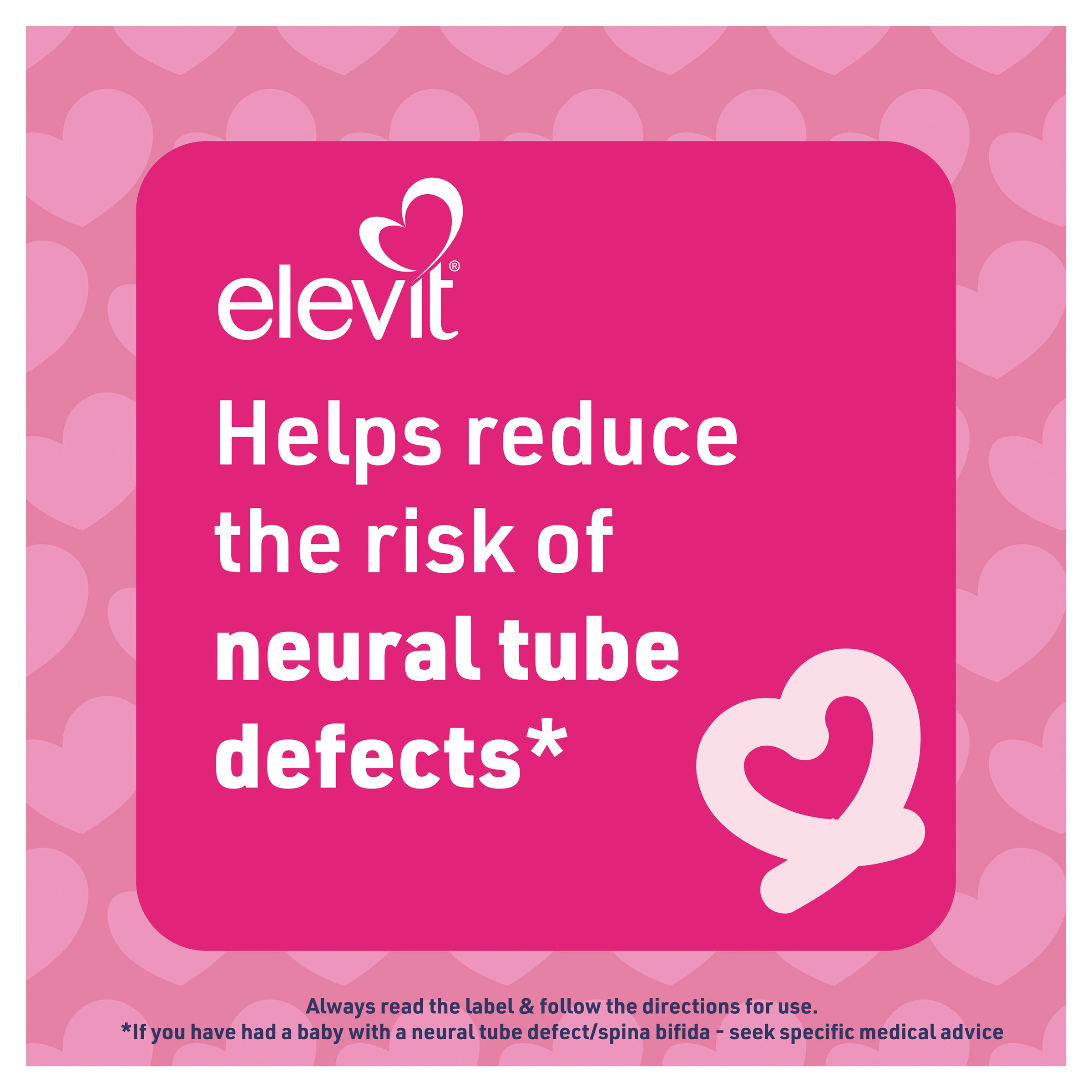 Elevit Pre-Conception & Pregnancy 100 tablets - Image 11