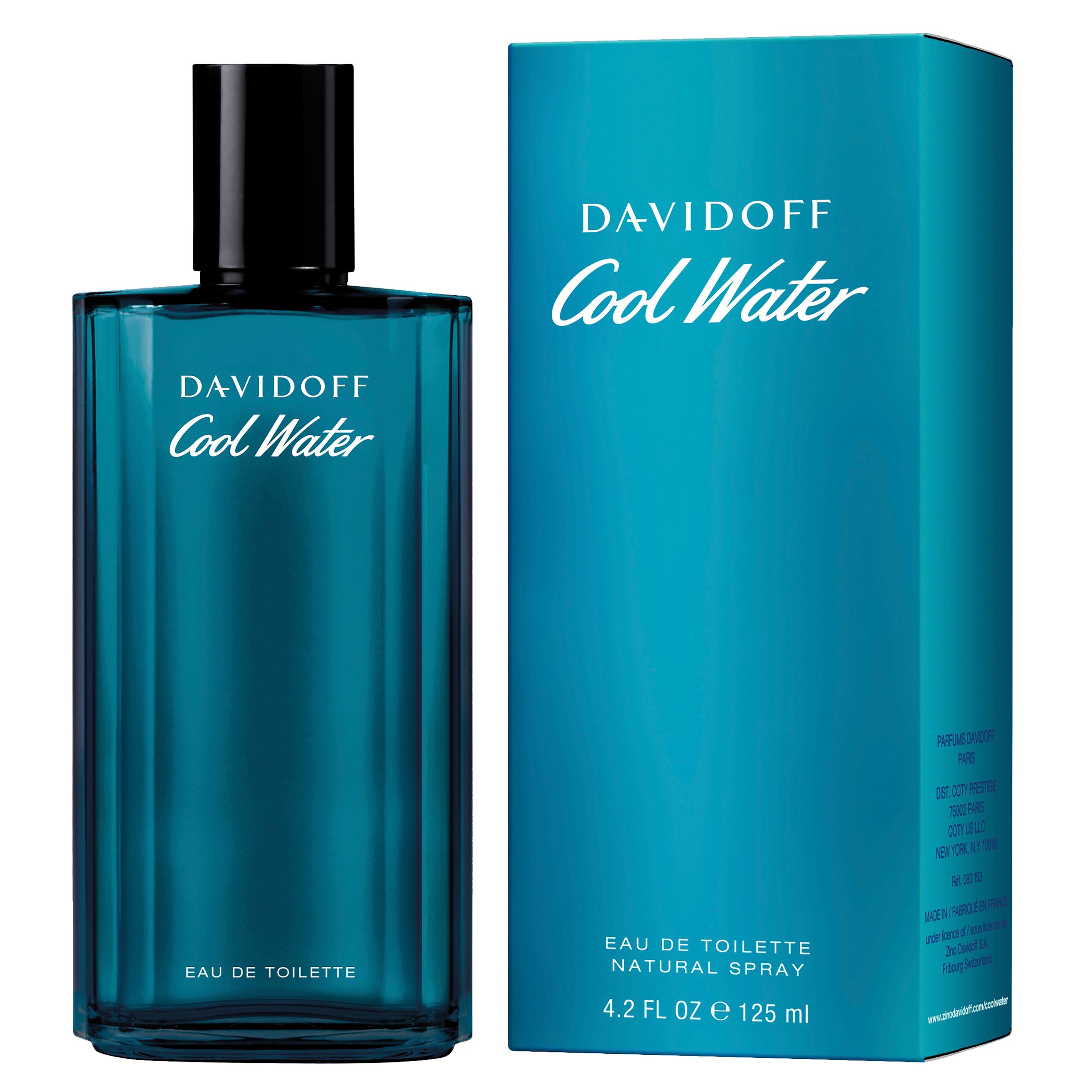 Davidoff Cool Water EDT Spray 125ml - Image 1