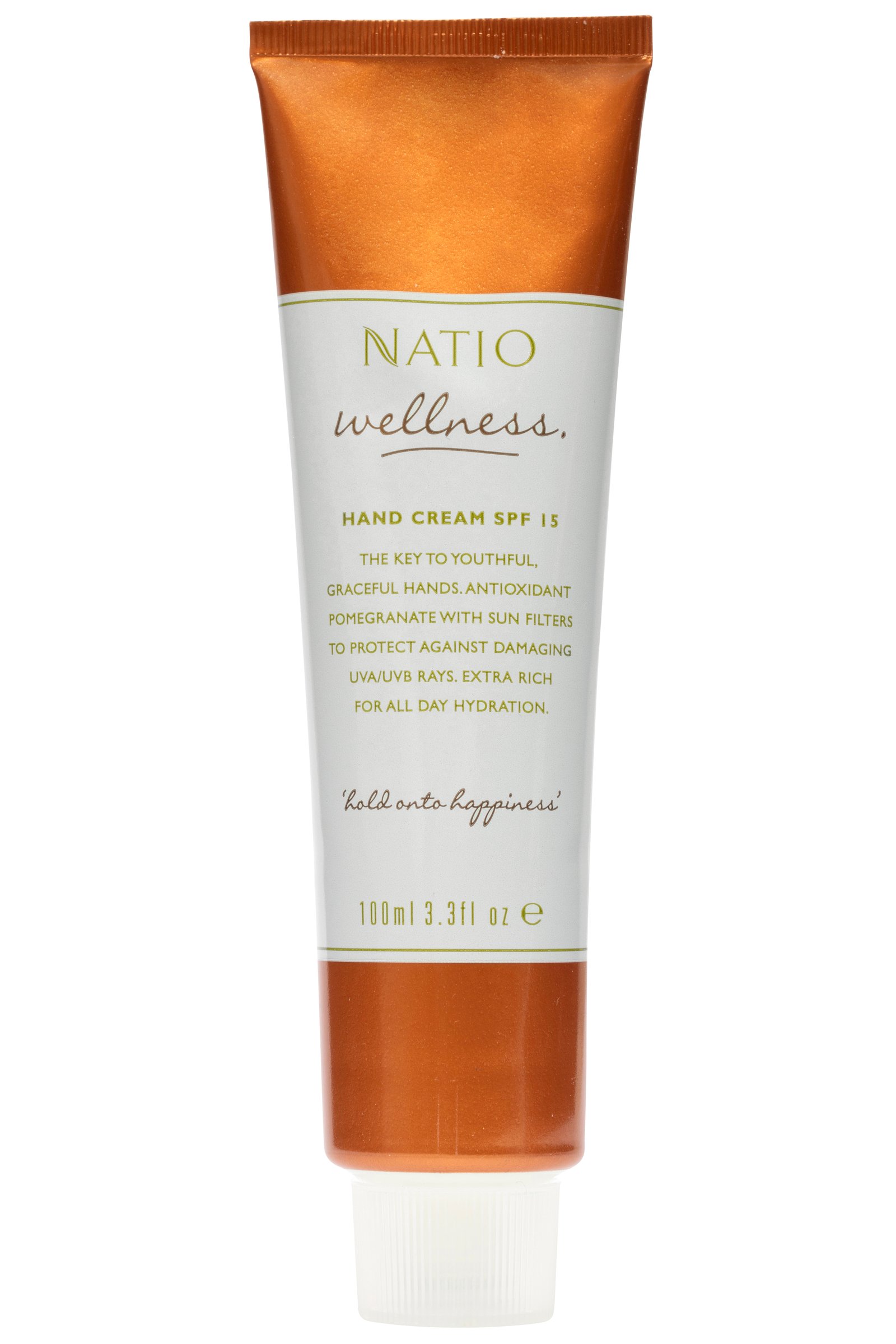 Natio Wellness Hand Cream SPF15 - 100ml