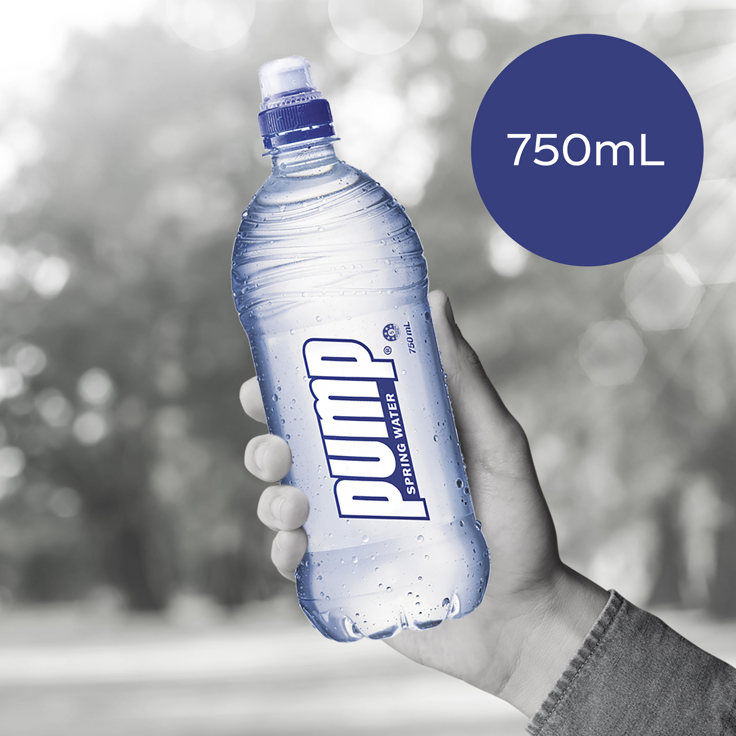 Pump Water Natural 750ml - Image 3