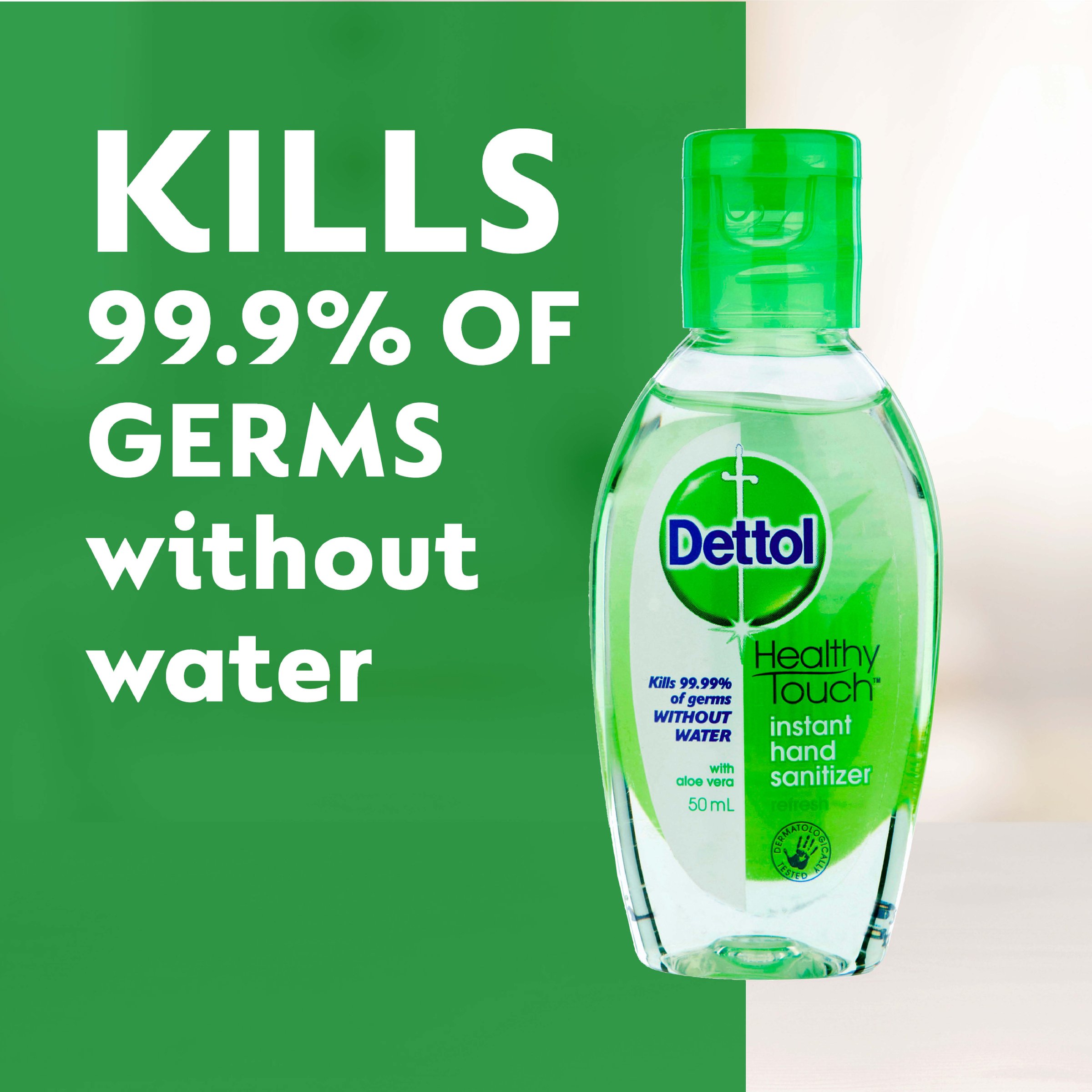 Dettol Instant Hand Sanitizer 50ml - Image 3