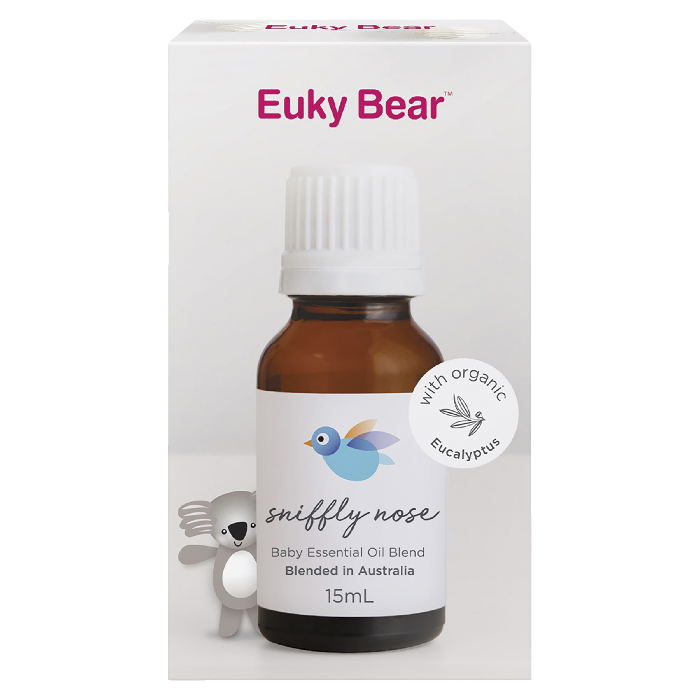 Euky Bear Sniffly Nose Baby Essential Oil Blend 15ml - Image 1