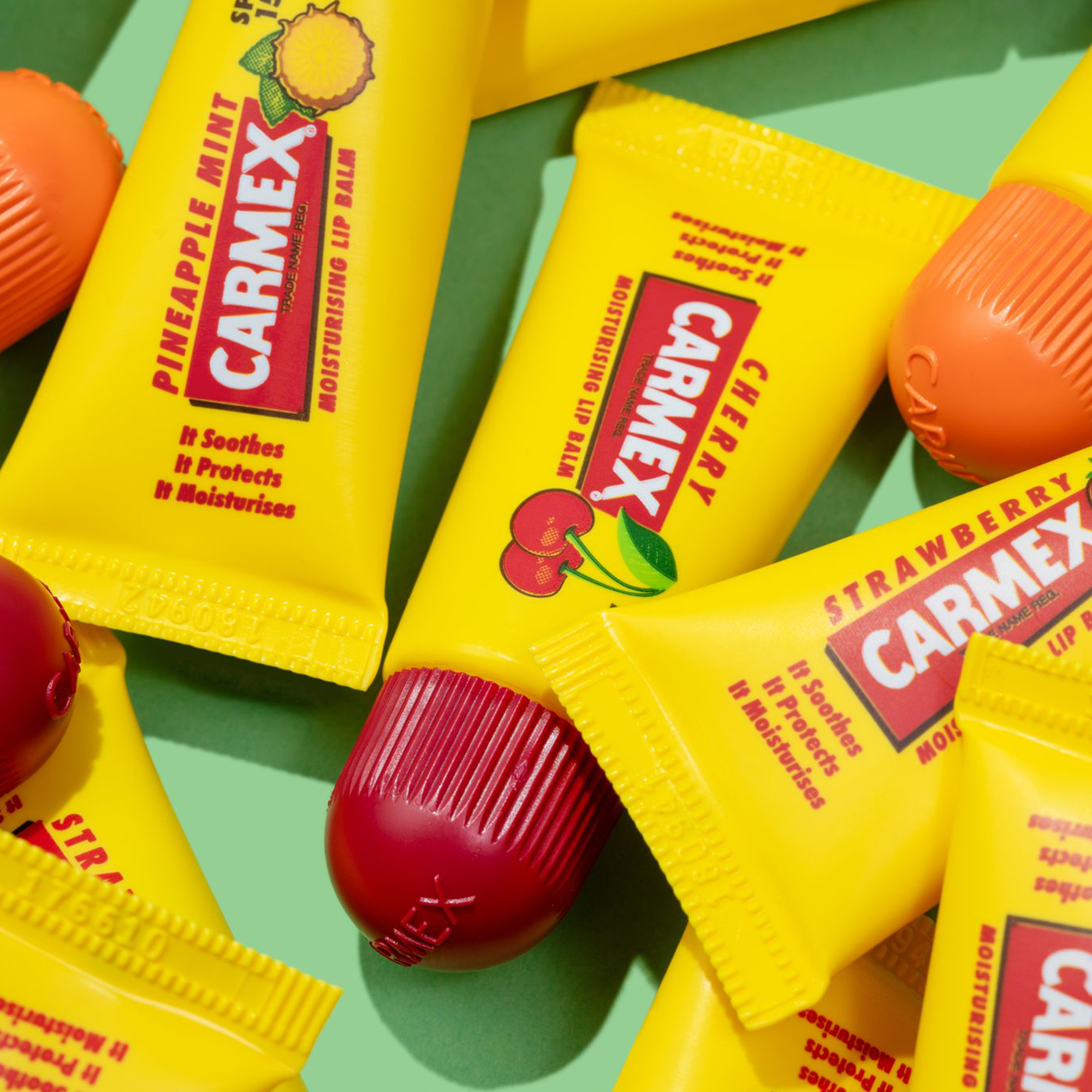 Carmex Assorted Flavour Mini Squeeze Tube 3 pack - Image 4