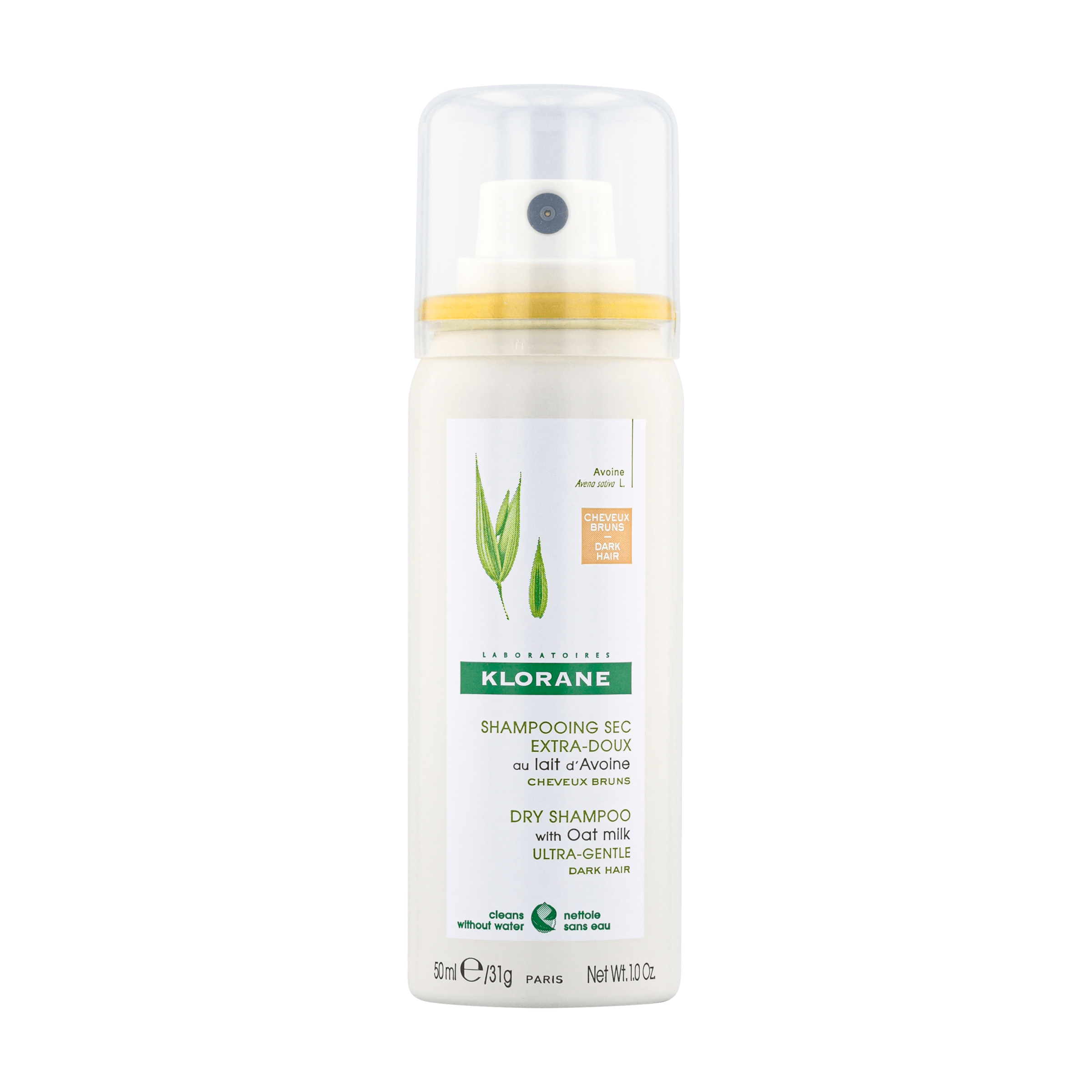 Klorane Dry Shampoo Tinted With Oat Milk 50ml