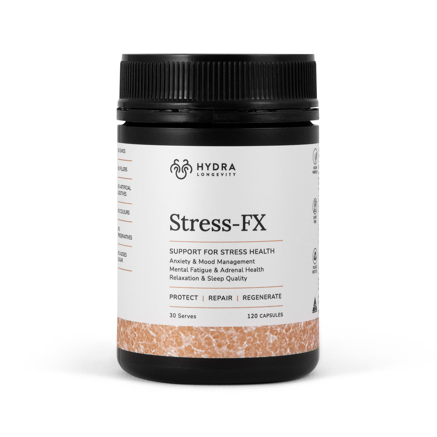 Hydra Longevity Stress-FX 90 capsules