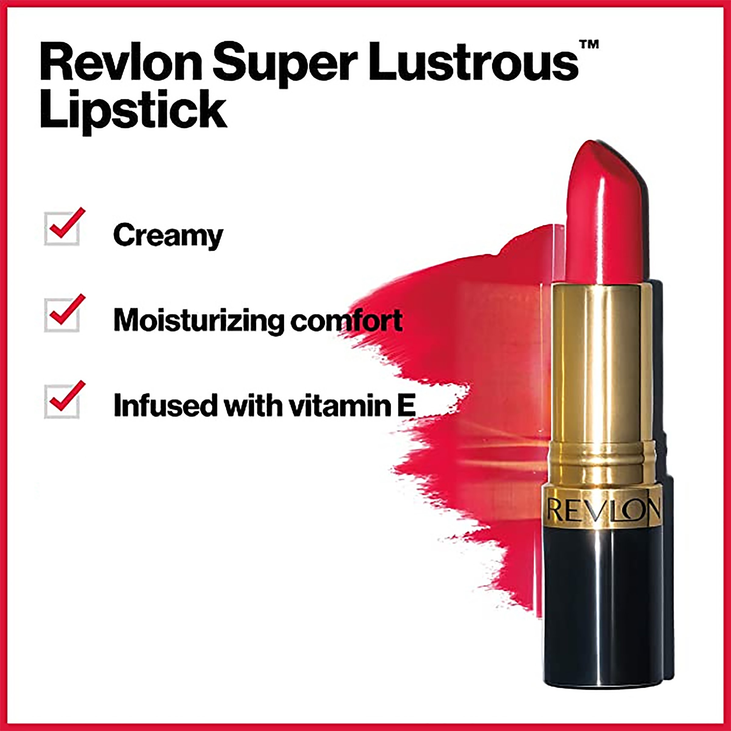 Revlon Super Lustrous Lipstick Blushed (420) 4.2g - Image 4