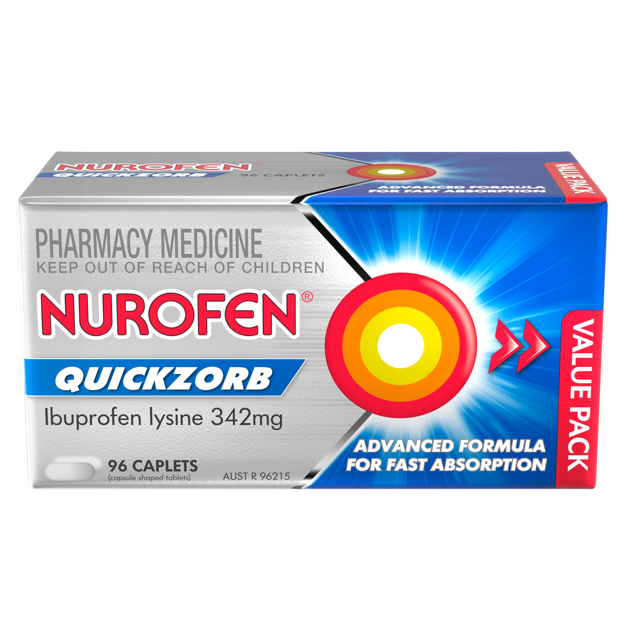 Nurofen Quickzorb 96 caplets - Image 7