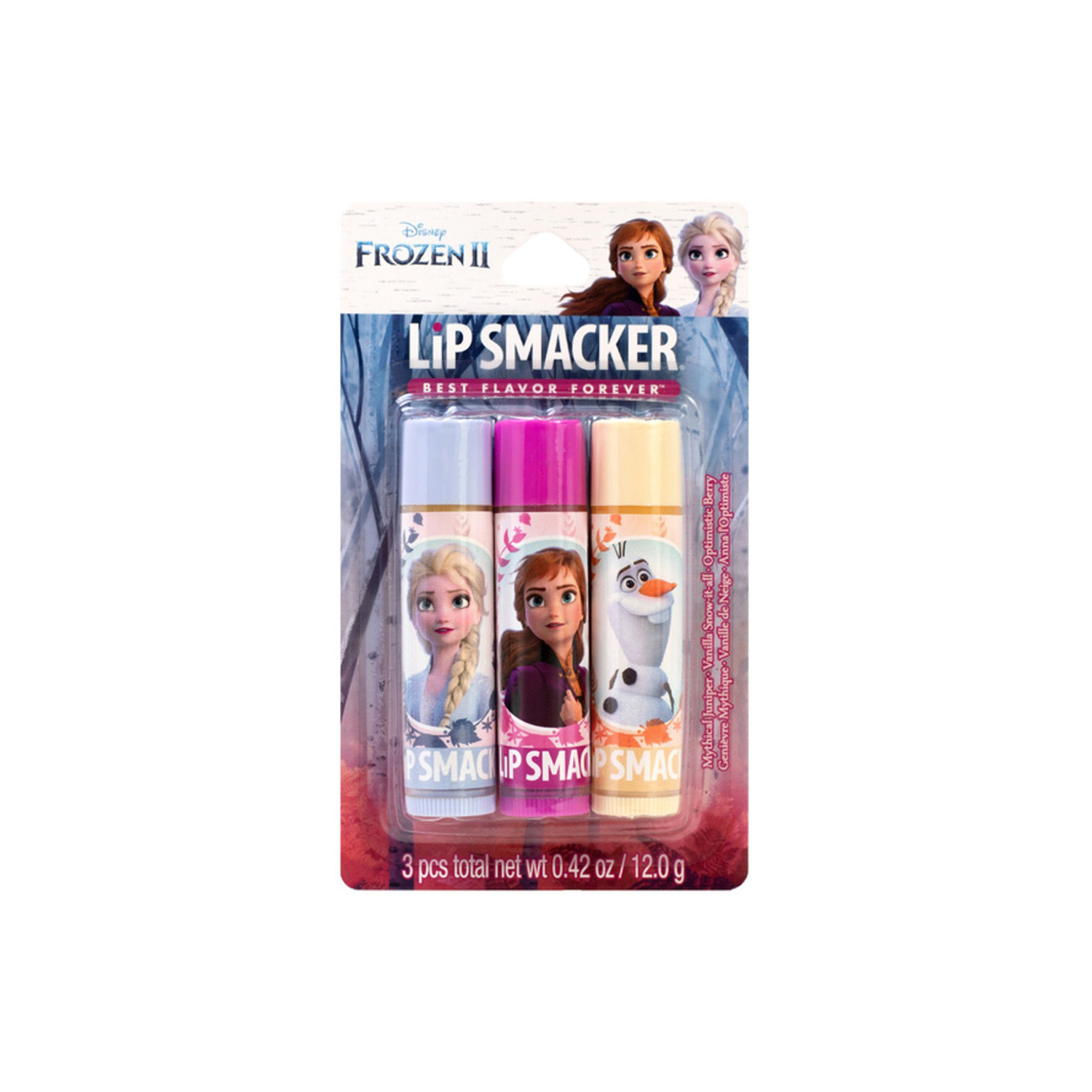 Lip Smackers Lsau Trio Balms Frozen 3 - Trio 1 each