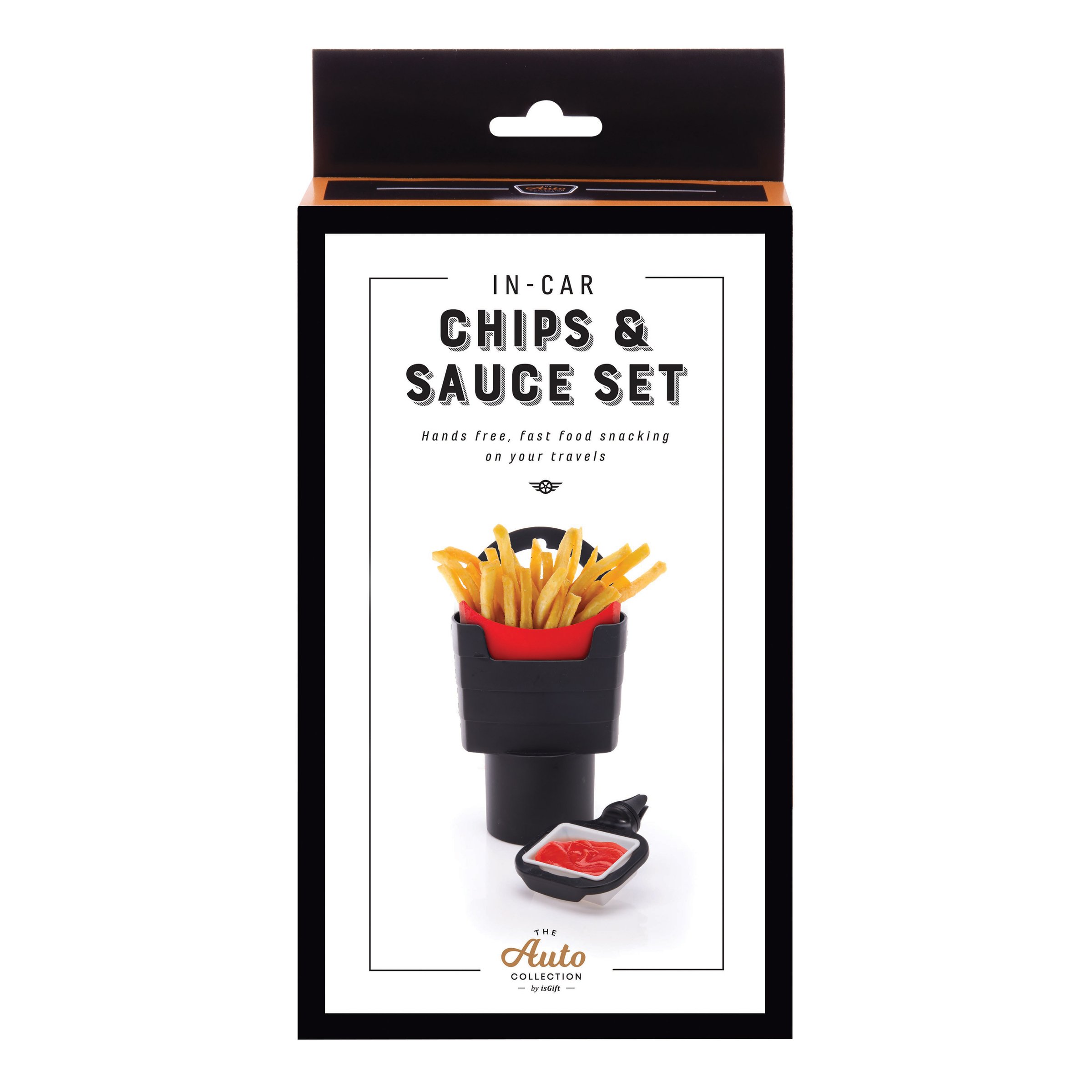 Is Gift In-Car Chips And Sauce Holder 2 piece