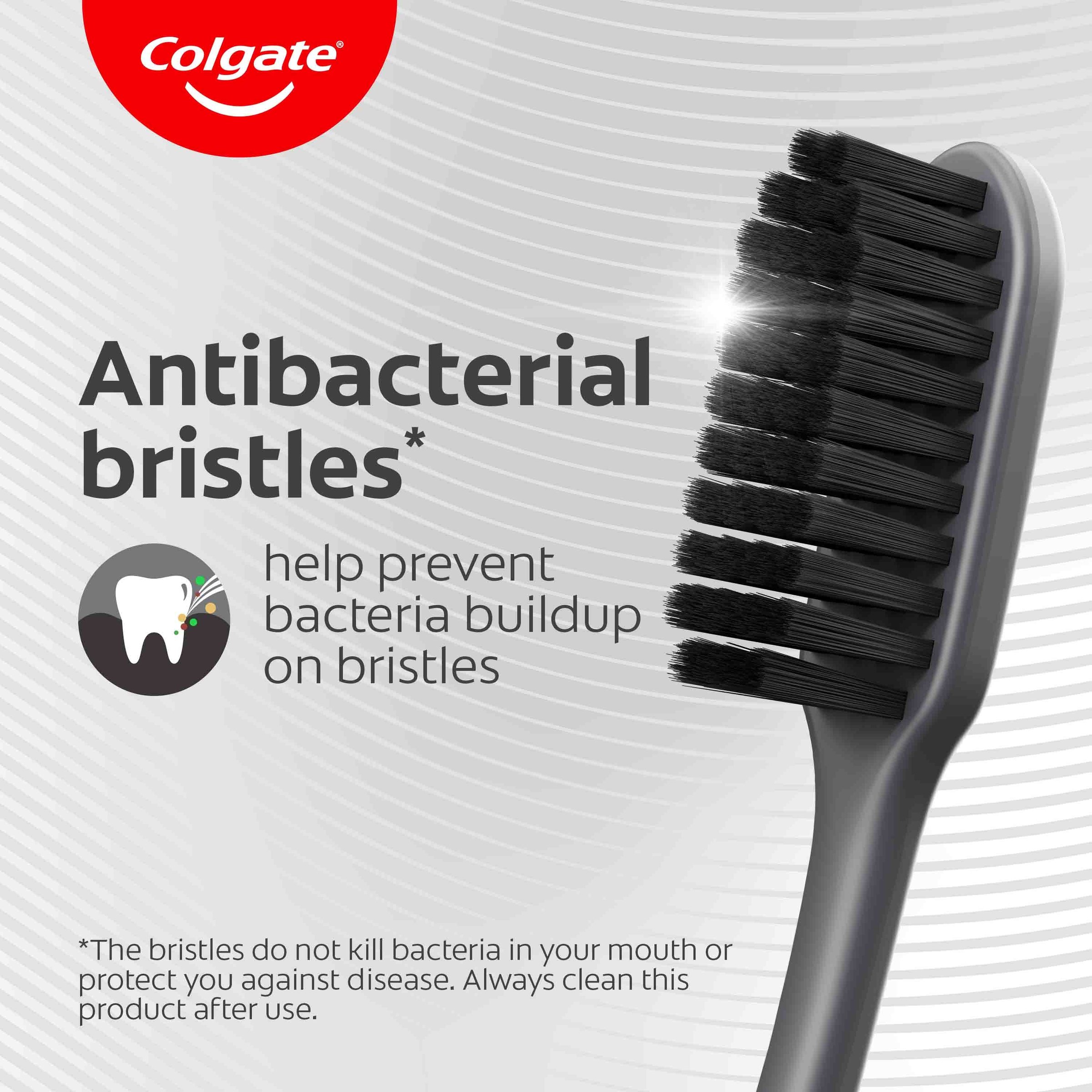 Colgate Slim Soft Charcoal Toothbrush Soft 1 each - Image 11