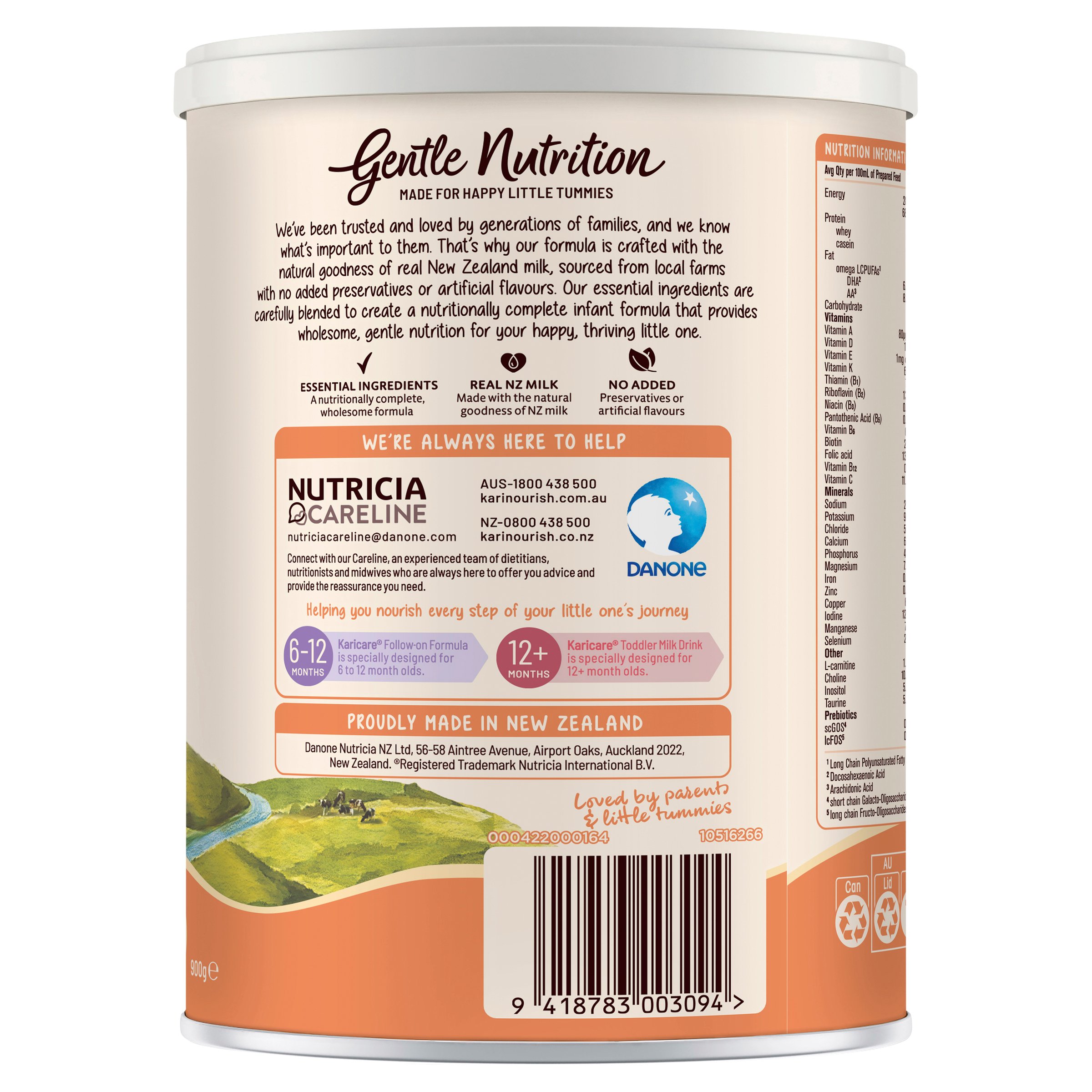 Karicare Plus 1 Infant Formula From Birth 900g - Image 3