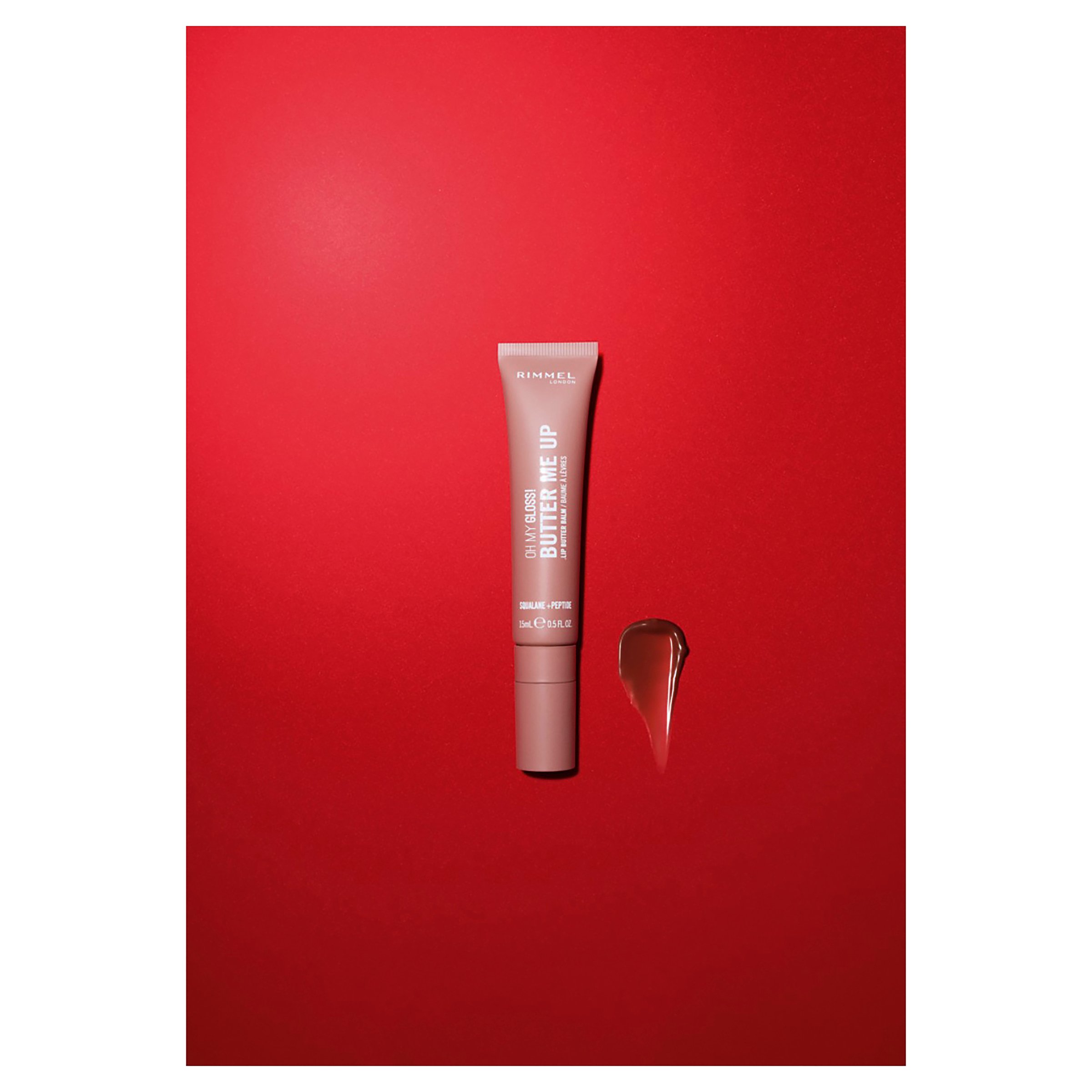 Rimmel Oh Mygloss! Butter Me Up Lip Butter Balm Latte Delight 001 - 15ml - Image 5