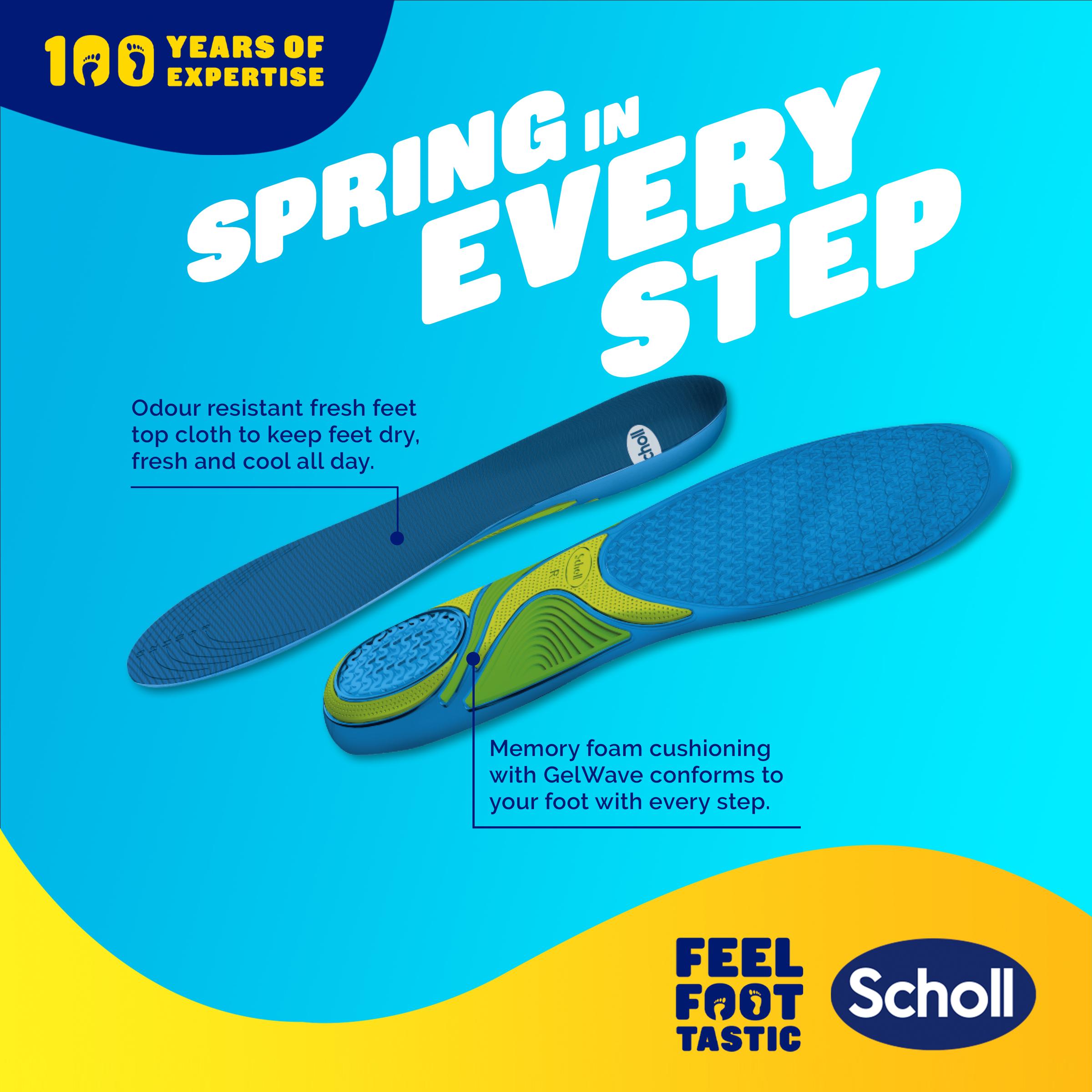 Scholl Gel Activ Insole Sport Small 1 each - Image 4