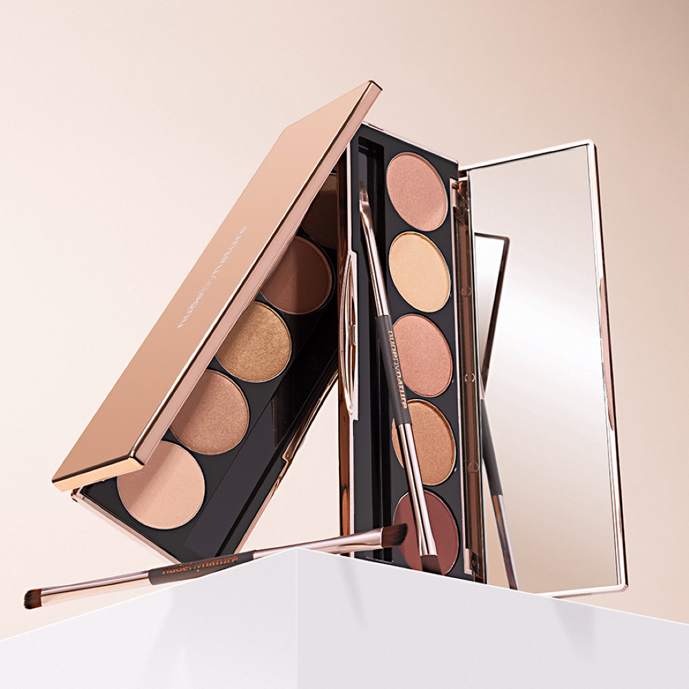 Nude By Nature Natural Illusion Eye Palette 03 Peach 1 each - Image 4