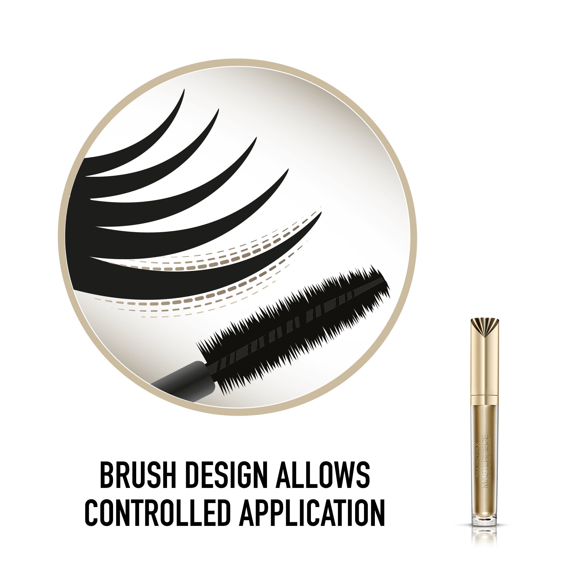 Max Factor Masterpiece Mascara Black Brown 4.5ml - Image 2