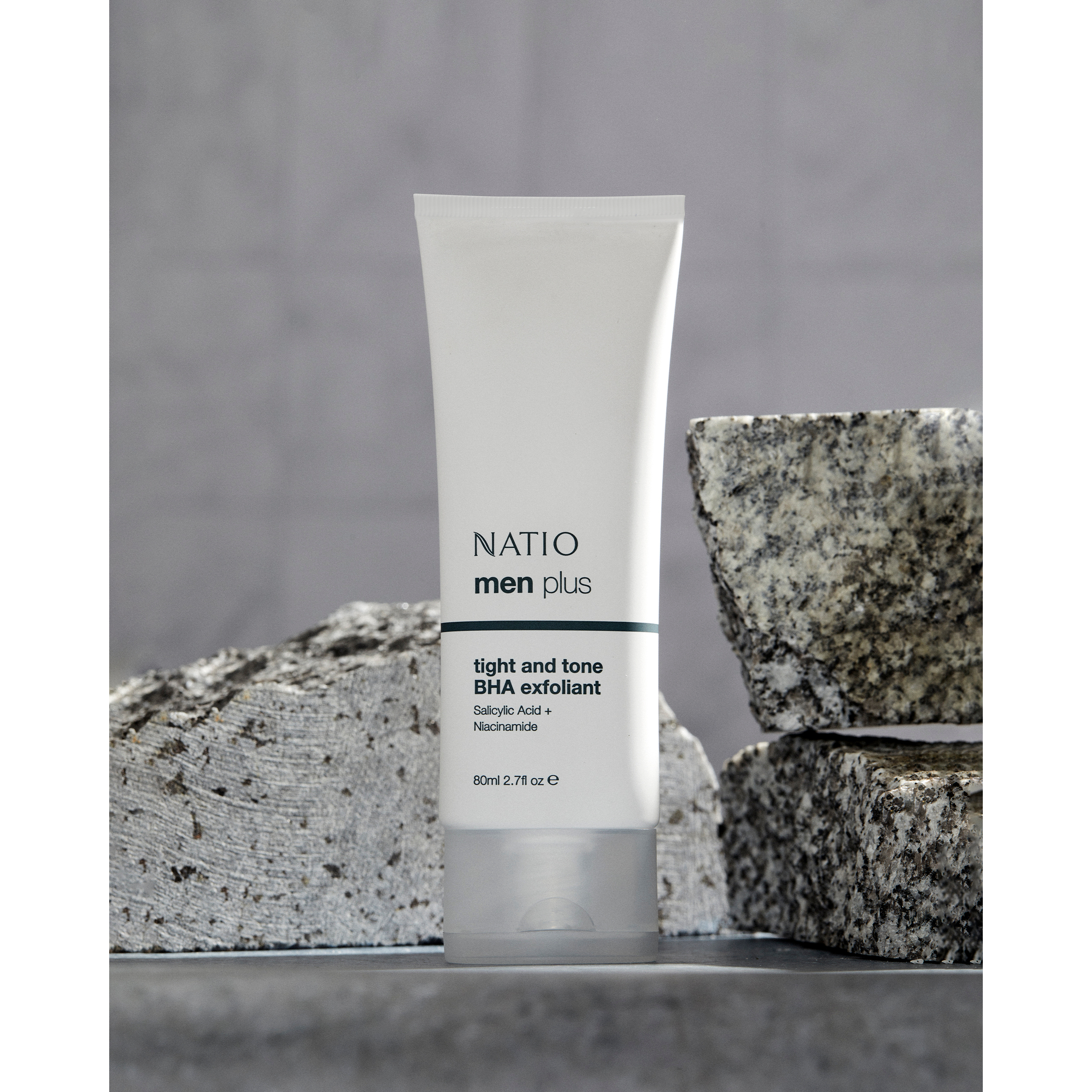 Natio Men Plus Tight And Tone BHA Exfoliator 80ml - Image 3