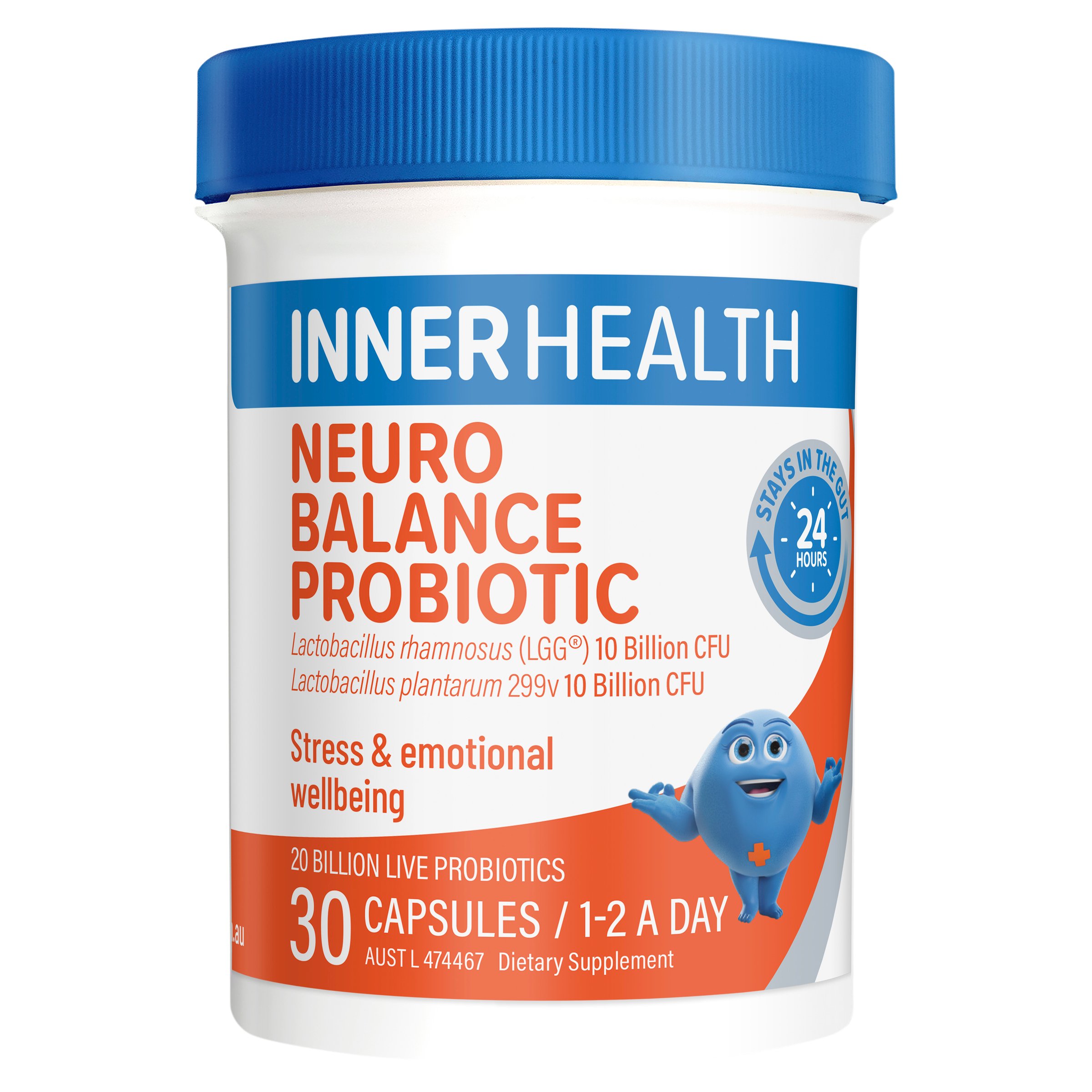 Inner Health Neuro Balance Probiotic 30 capsules - Image 1