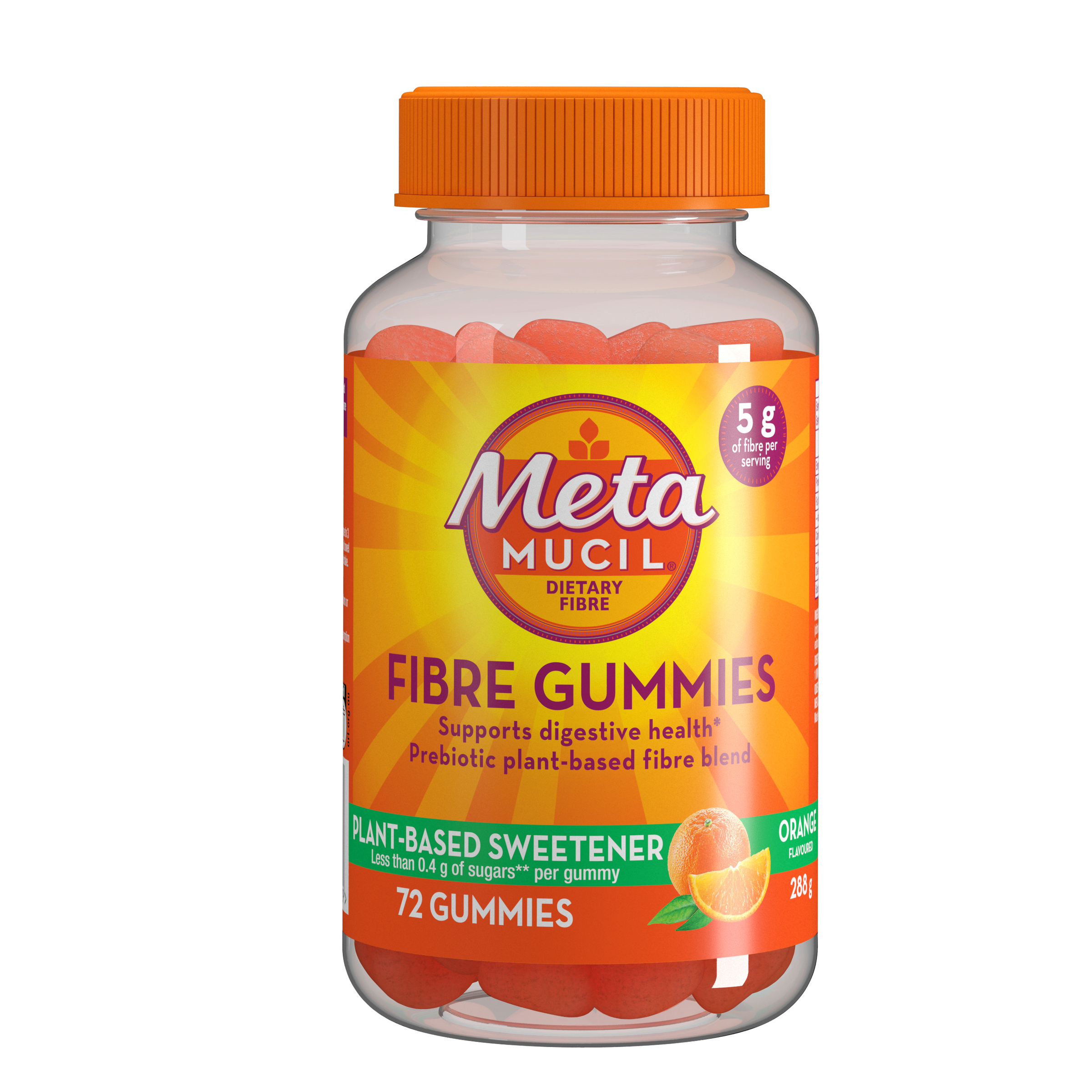 Metamucil Fibre Gummies 72 each - Image 1