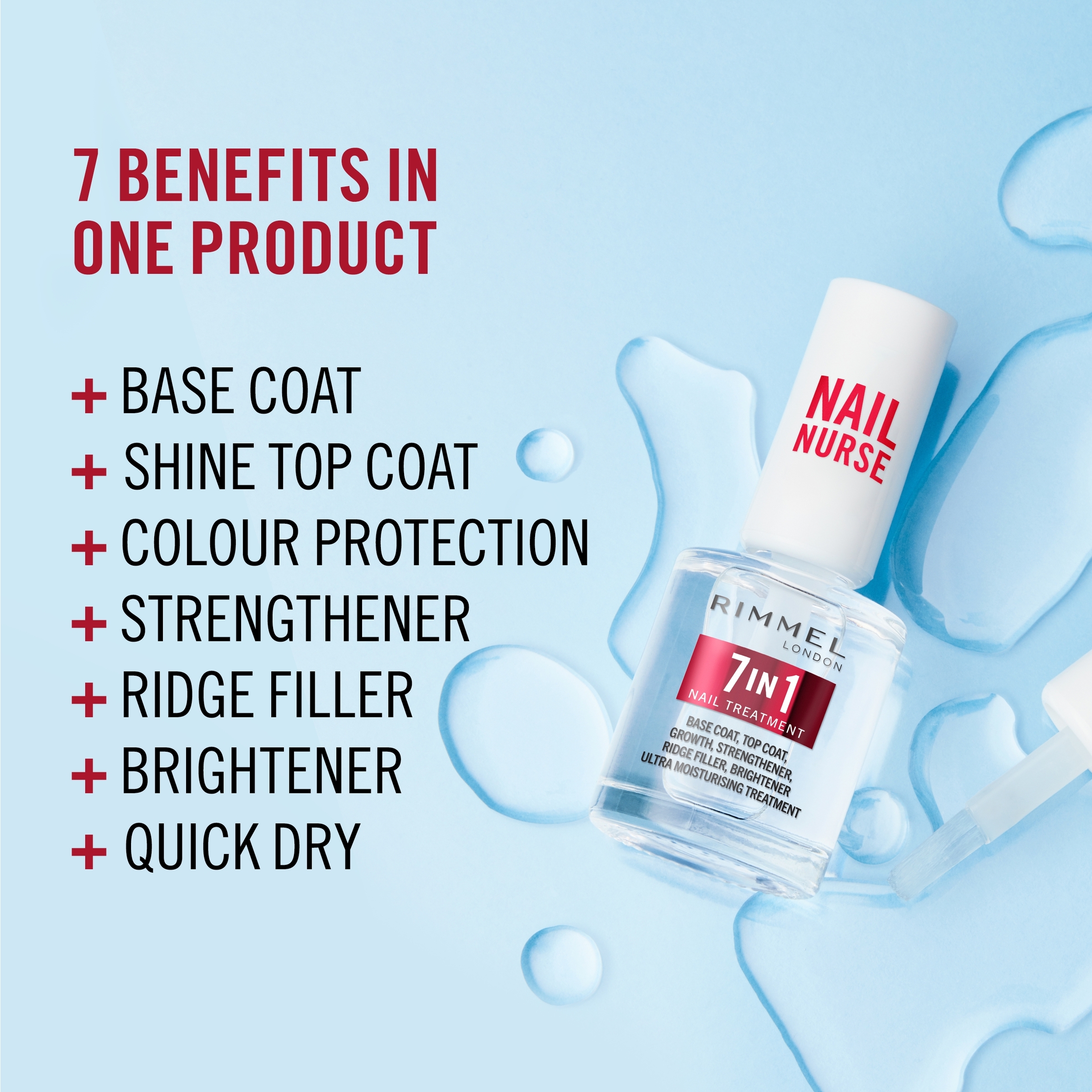 Rimmel Nail Nurse 7 In 1 Nail Treatment 1 each - Image 2