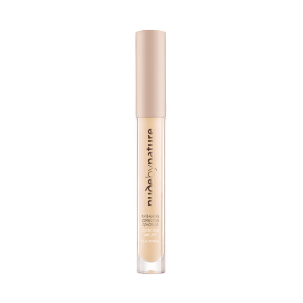 Nude By Nature Anti-Ageing Correcting Concealer 01 Ivory 4.5ml - Image 1