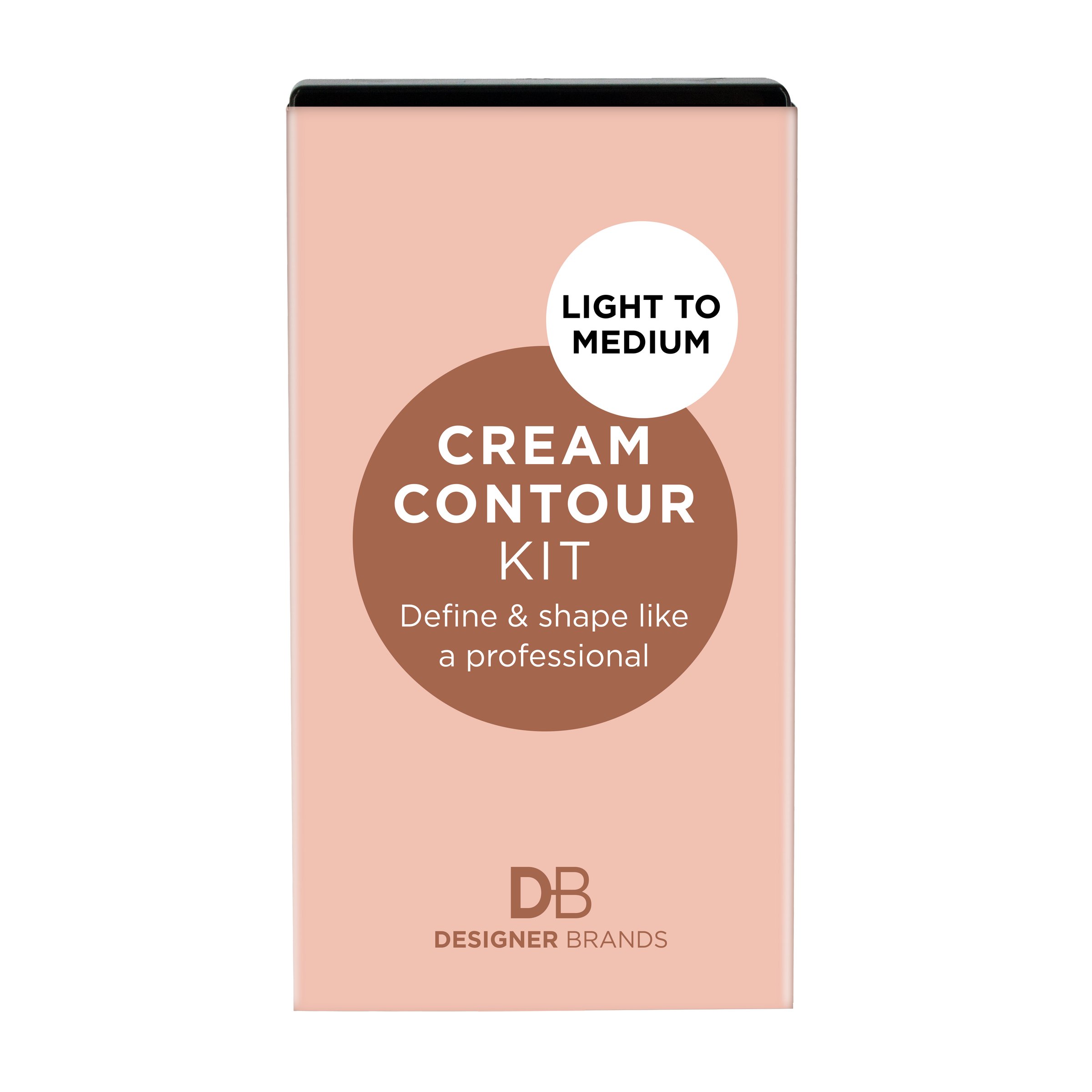 Designer Brands Cream Contour Kit Light Medium 1 each