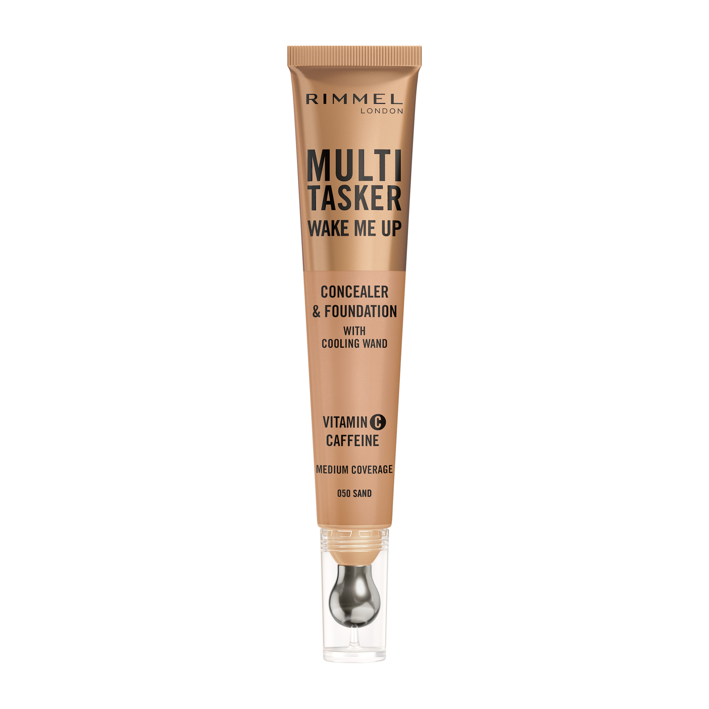 Rimmel Multi Tasker Wake Me Up Concealer & Foundation 050 Sand 20ml - Image 1