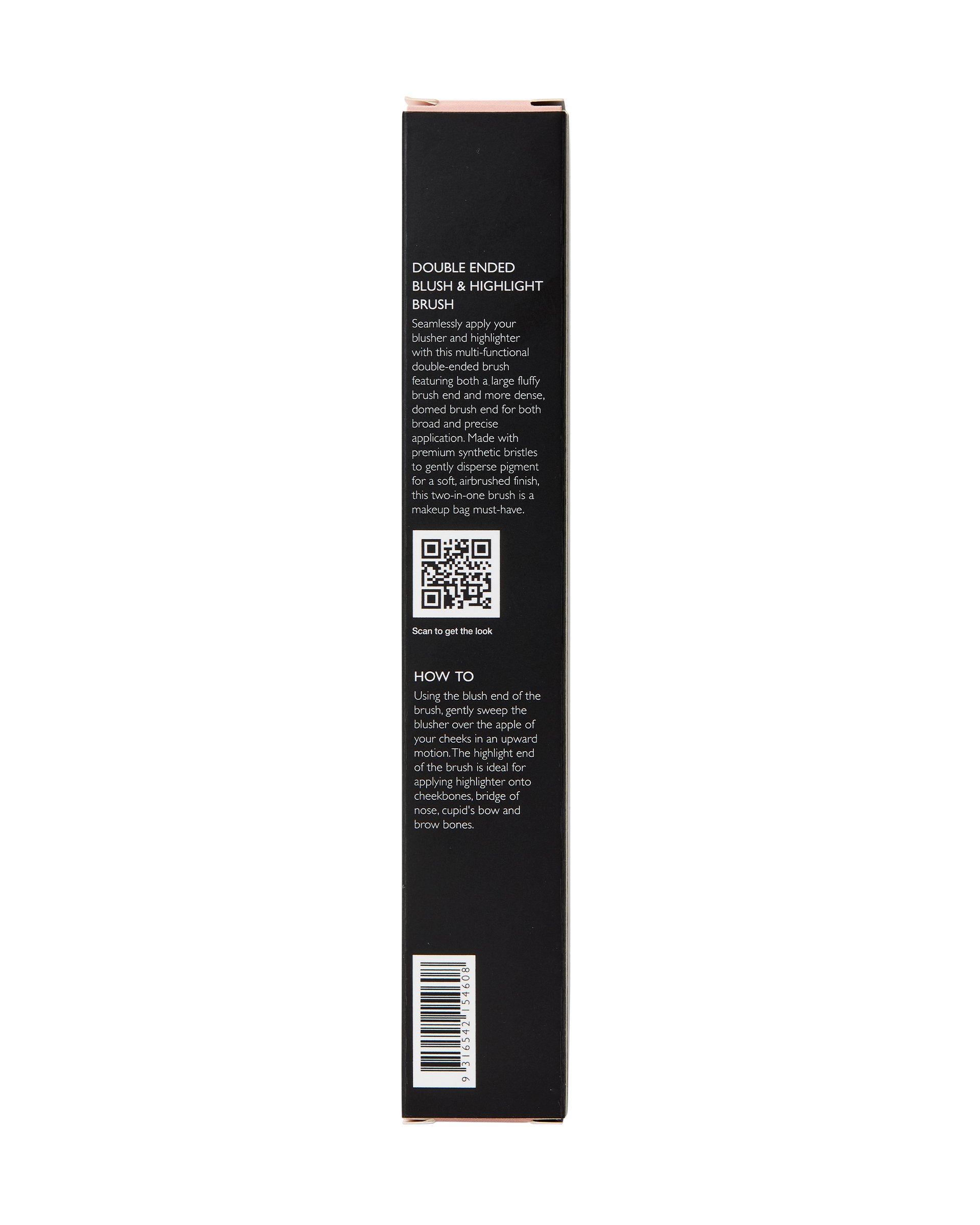 Natio Double Ended Blush & Highlight Brush 1 each - Image 3