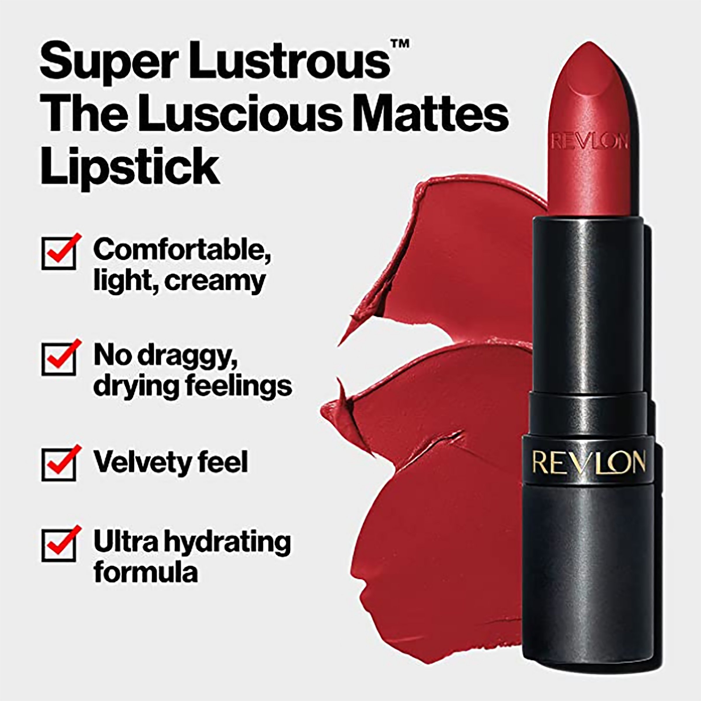 Revlon Super Lustrous Luscious Mattes Wild Thoughts 1 each - Image 3