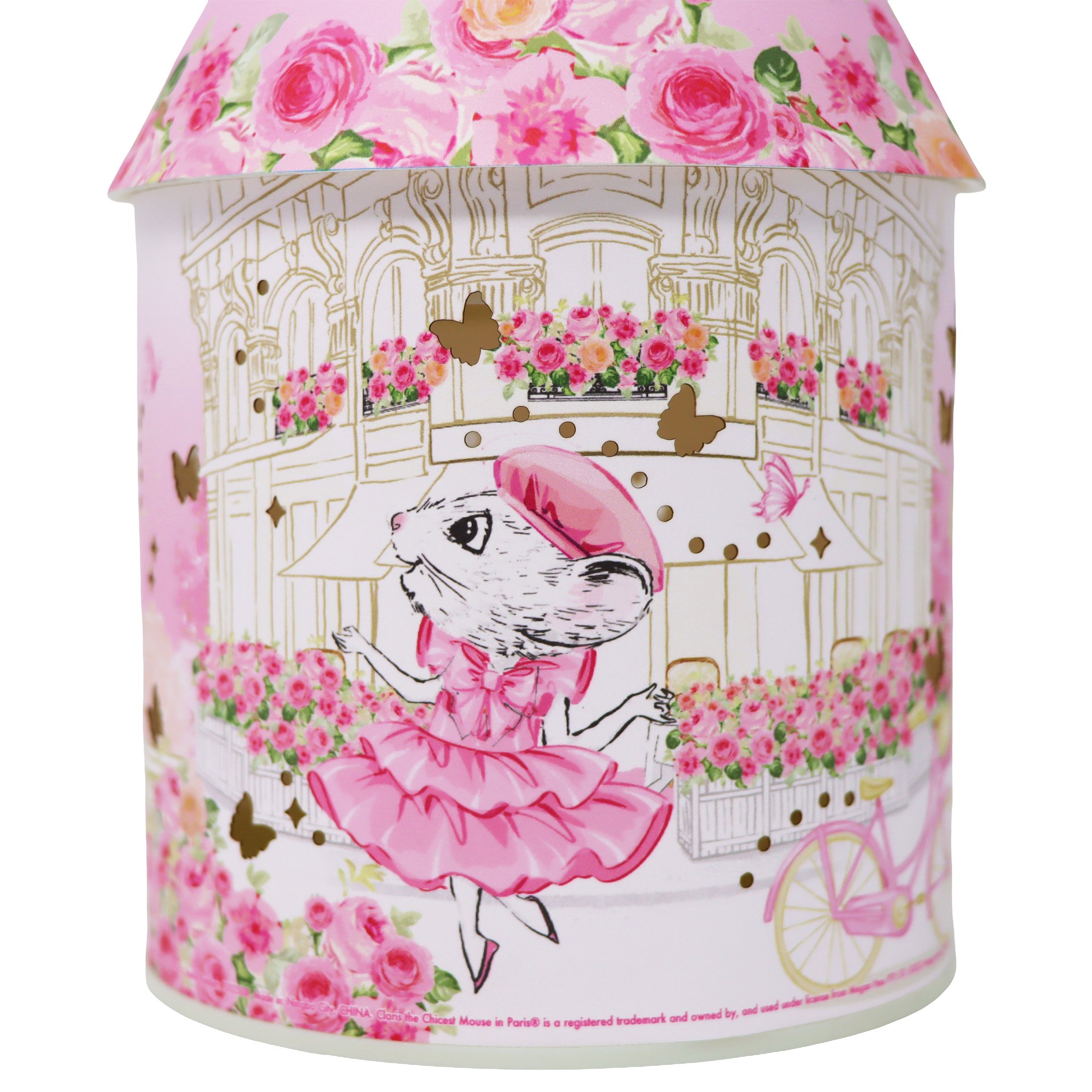 Claris The Chicest Mouse In Paris Led Colour Changing Lantern 1 each - Image 4