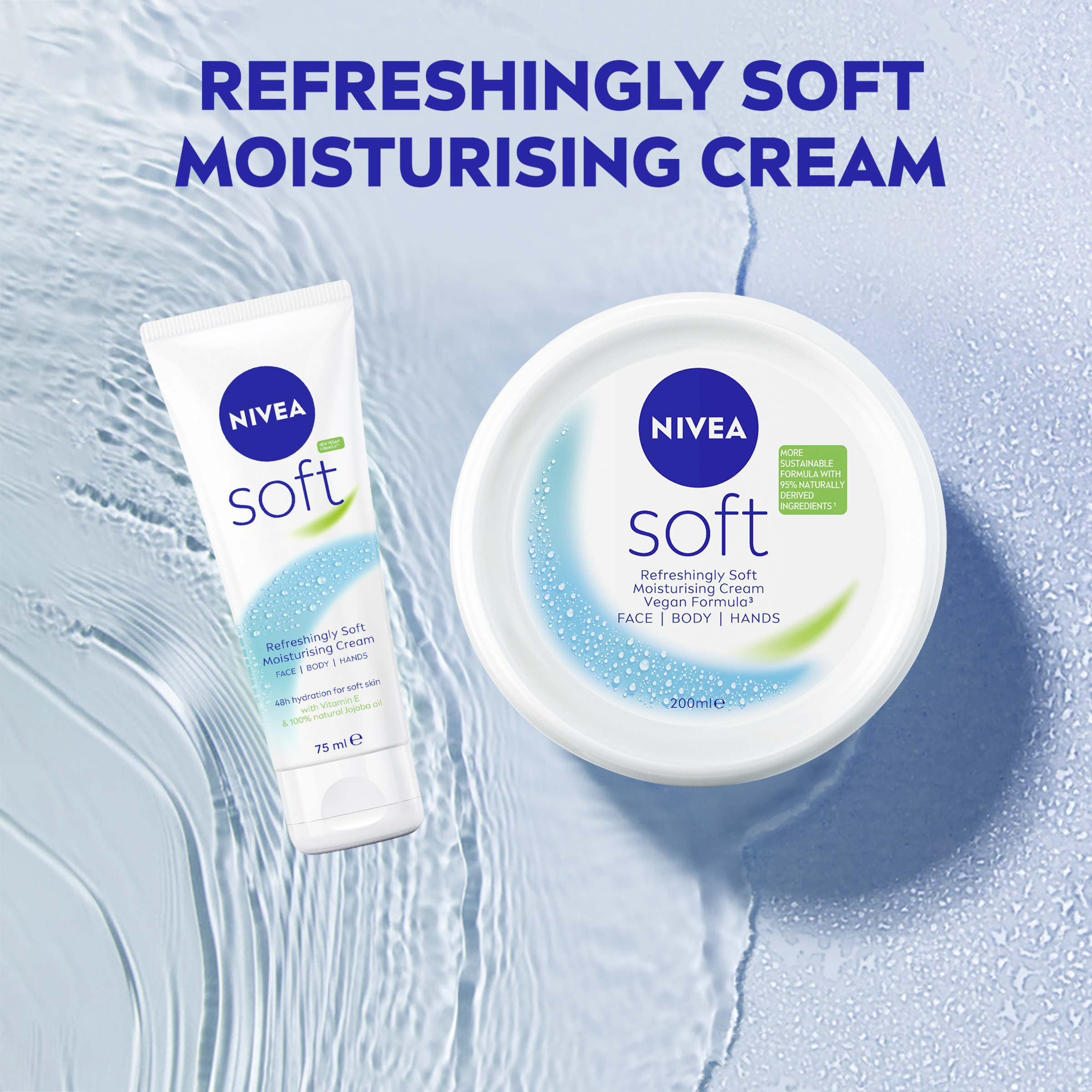 Nivea Soft Moisturising Cream 75ml - Image 4