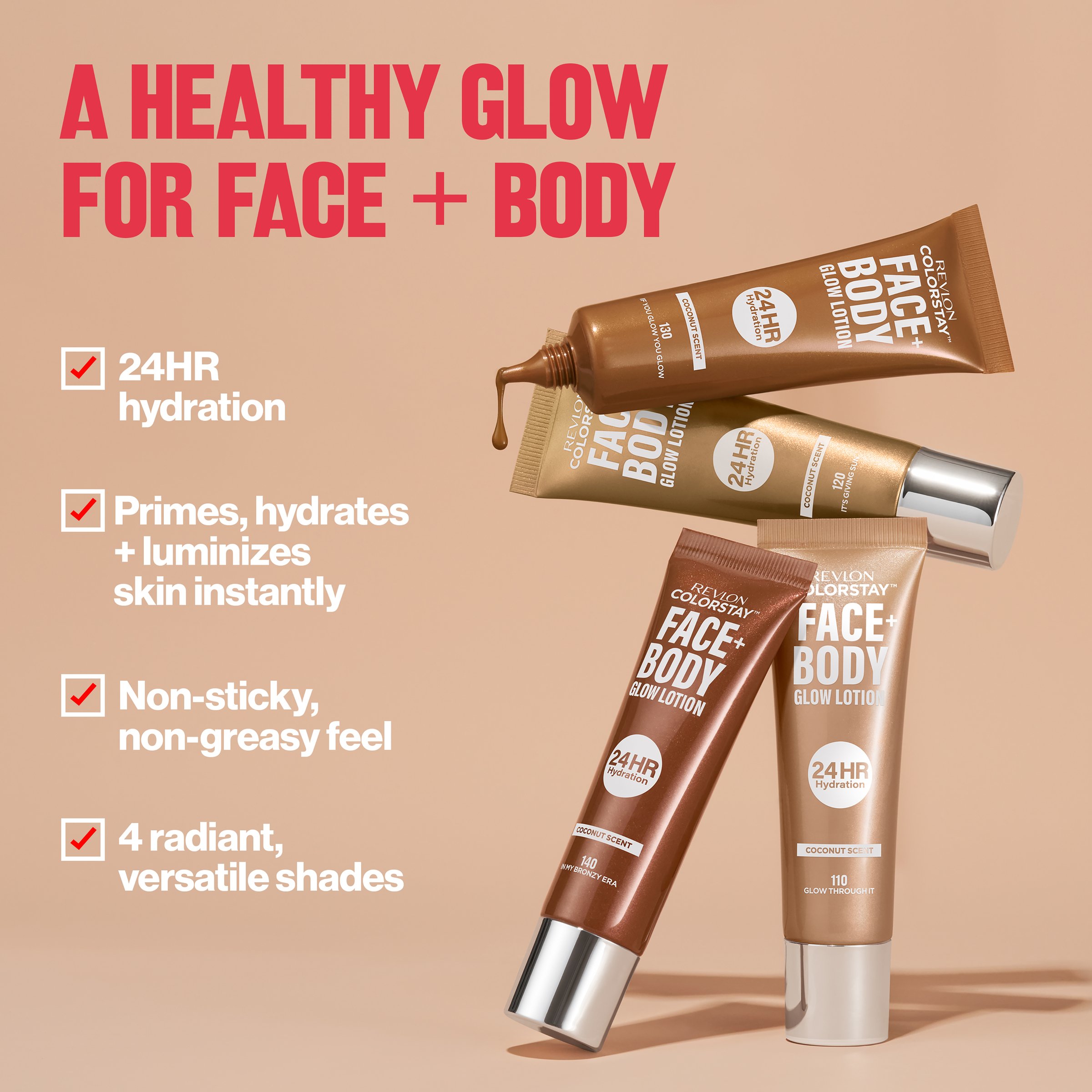 Revlon Colorstay™ Face & Body Glow Lotion - If You Glow You Glow 30ml - Image 3