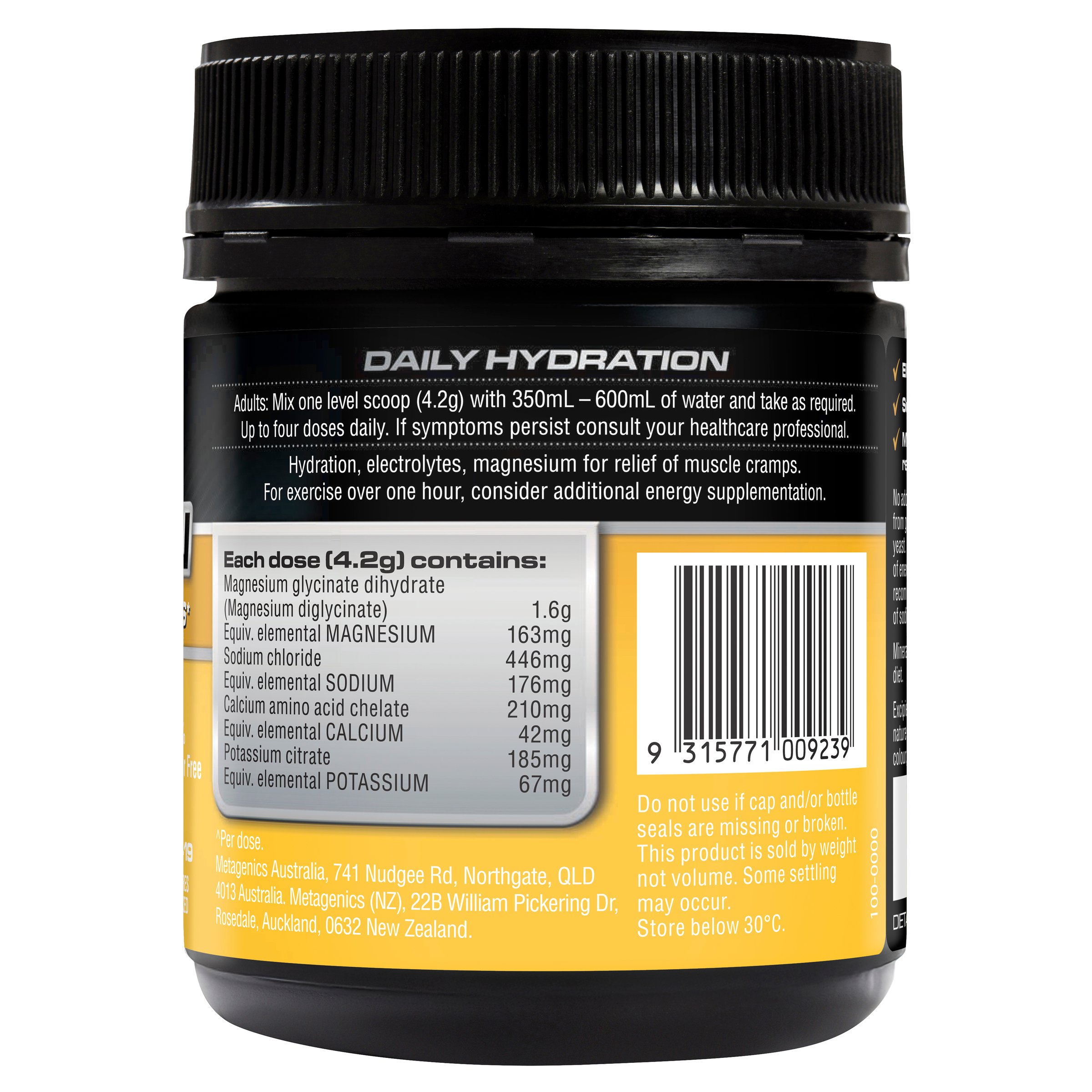 Endura Rehydration Low Carb Fuel Tropical Punch 135g - Image 3